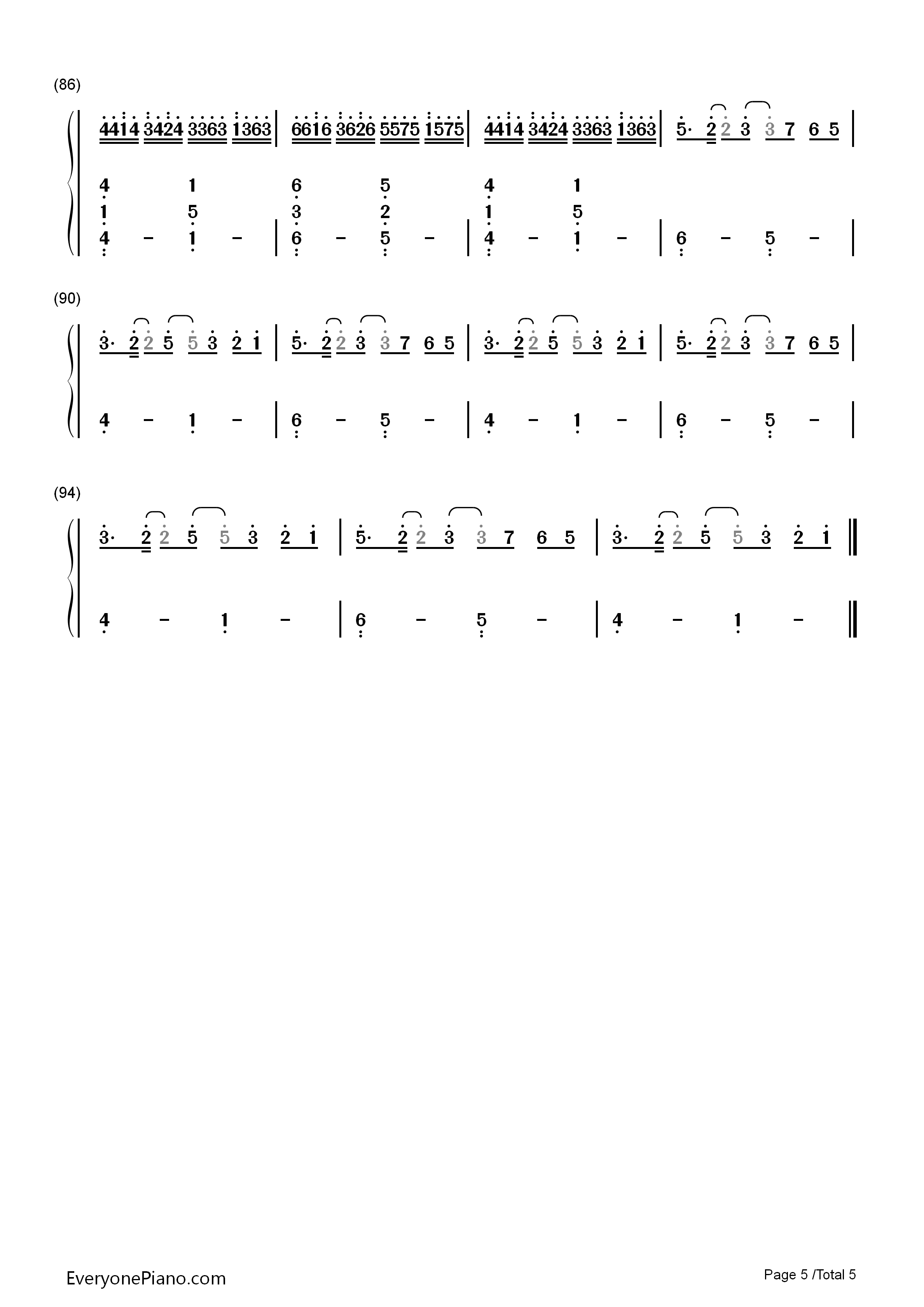 Holding_On_To_You钢琴简谱_Twenty_One_Pilots演唱