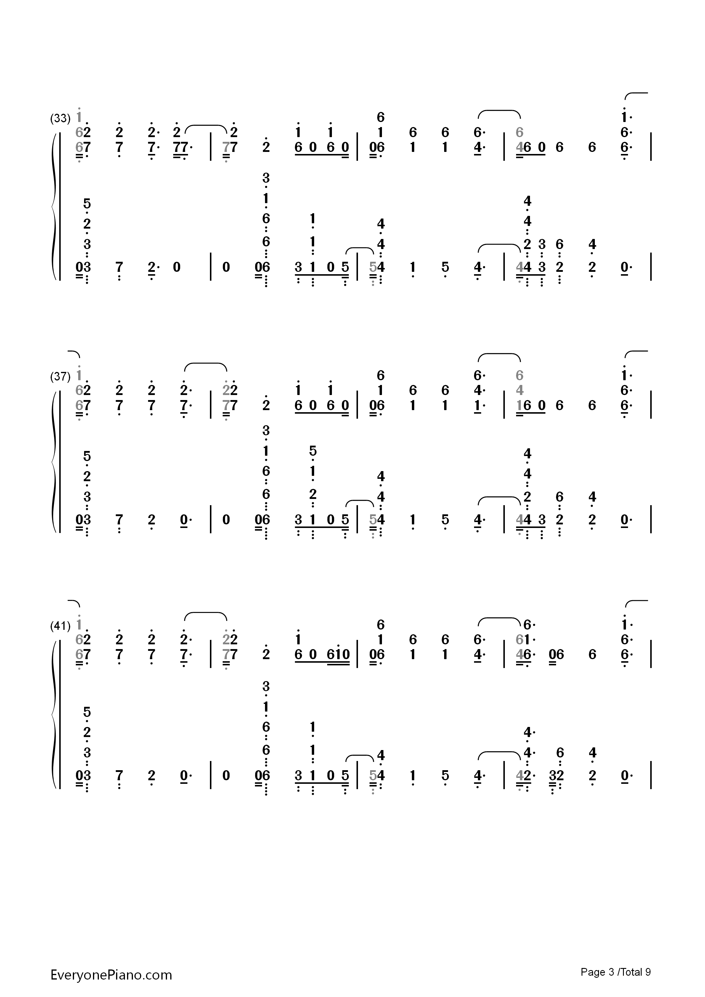 Deliver钢琴简谱_Fifth_Harmony演唱