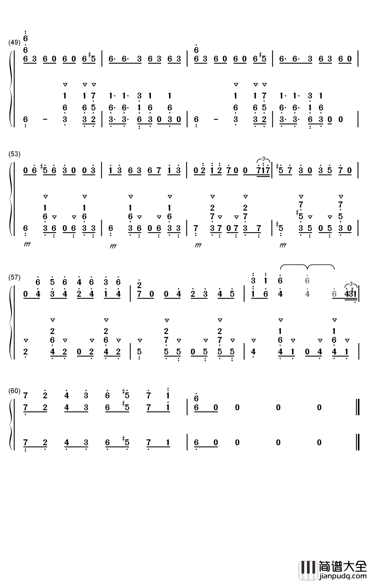 The_Desert钢琴简谱_数字双手_猎豹移动公司
