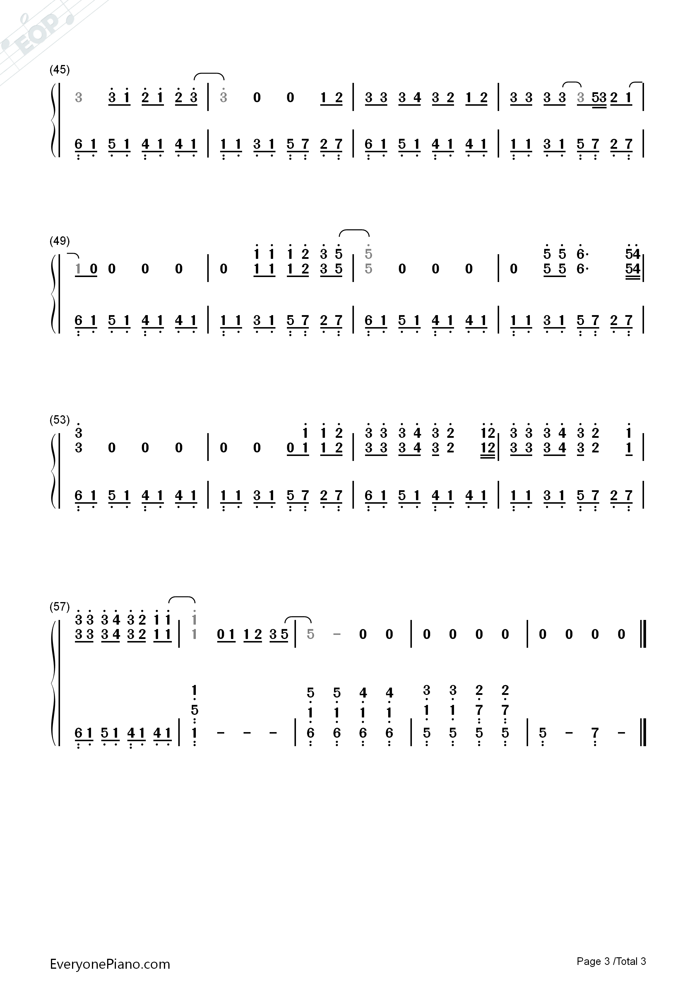 If_I_Were_A_Boy钢琴简谱_Beyonce演唱