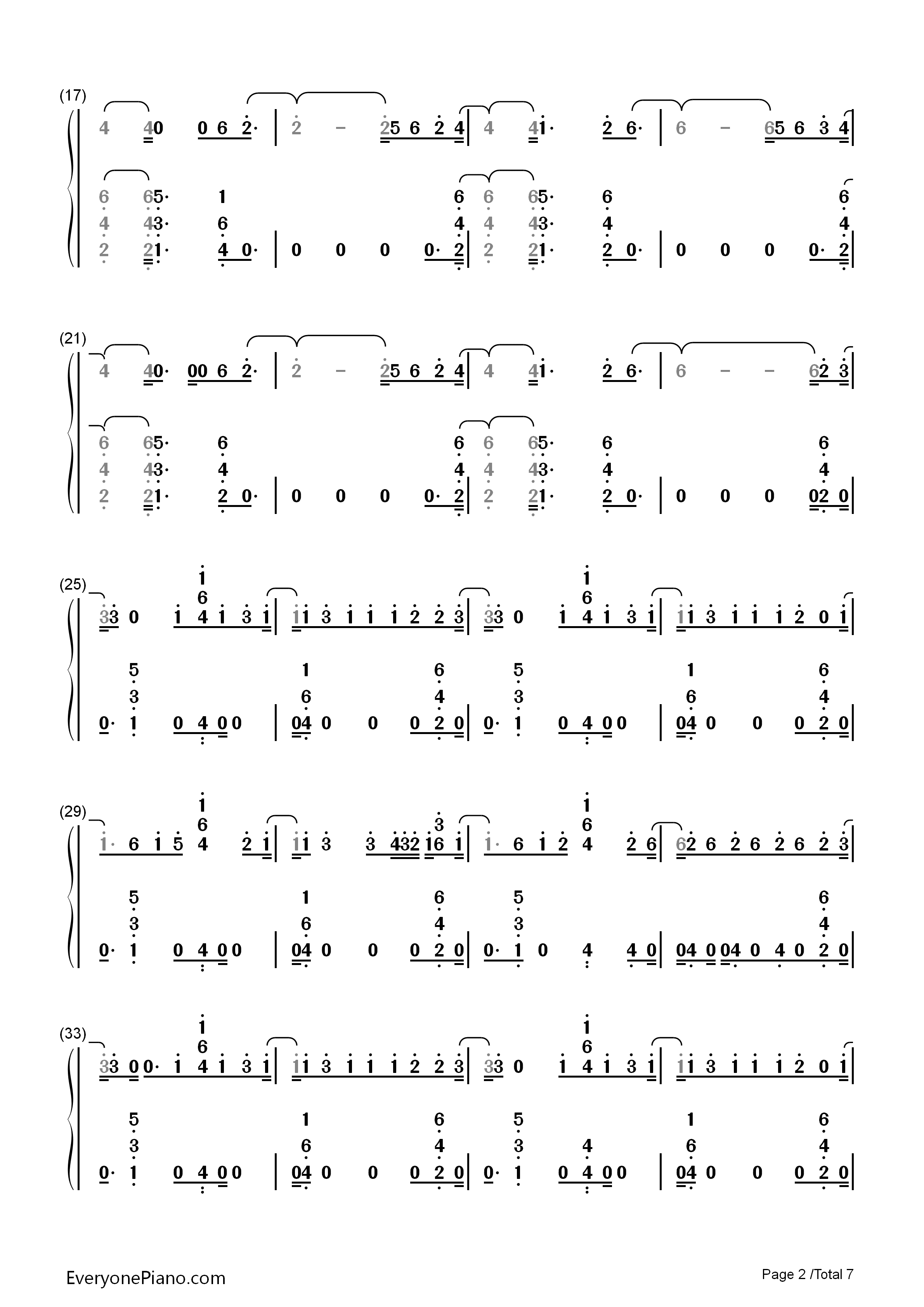 Would_You_Ever钢琴简谱_Skrillex_Poo_Bear演唱