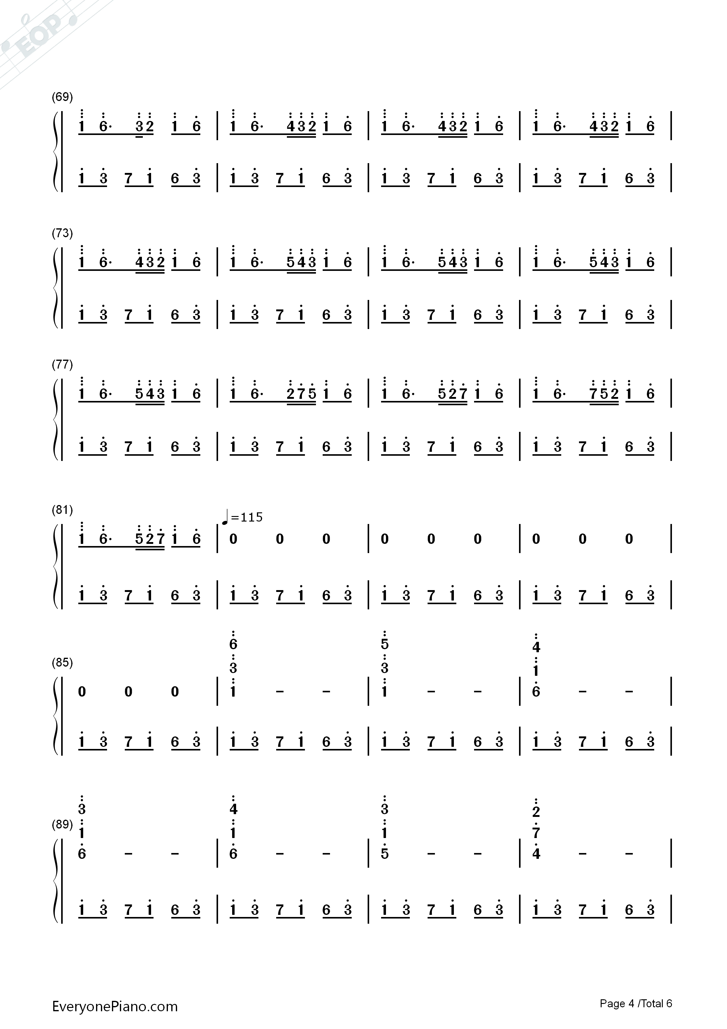 Carol_Of_The_Bells(钟声颂歌)钢琴简谱_Mykola_Leontovych演唱
