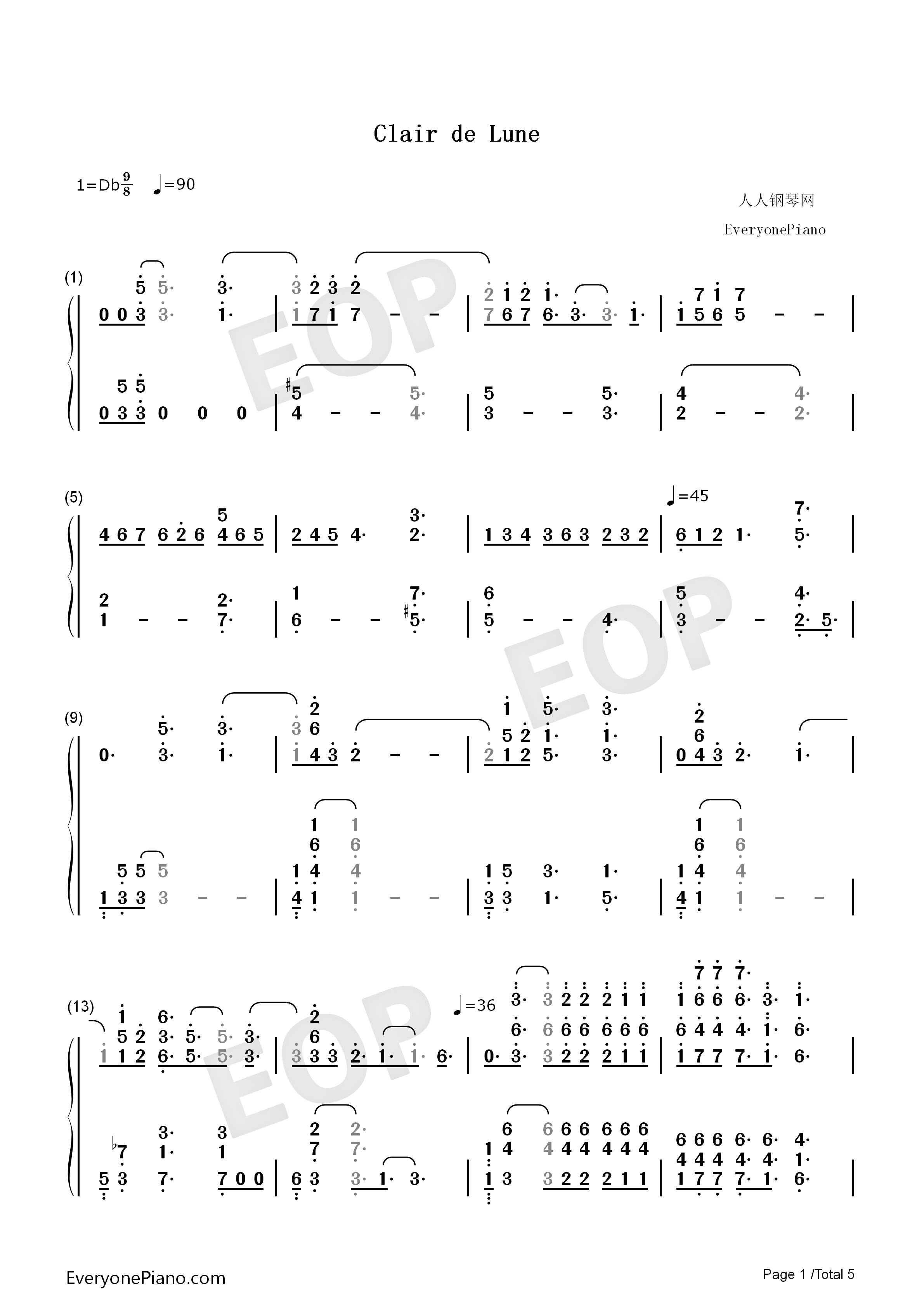 Clair_de_lune钢琴简谱_德彪西(Debussy)演唱