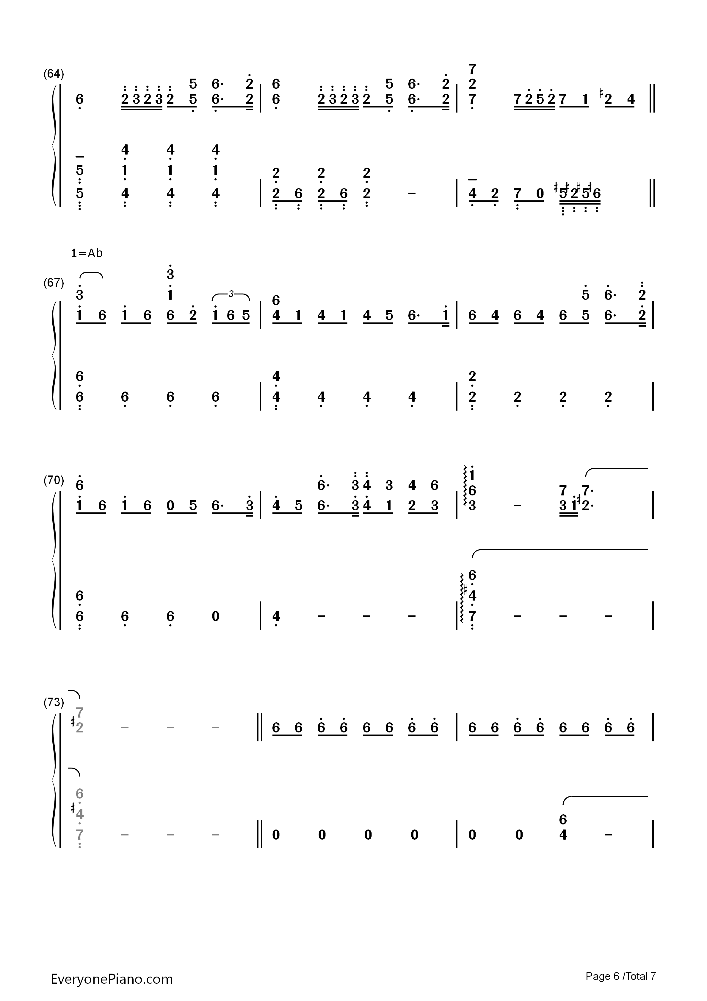 See_You_Tomorrow钢琴简谱_John_Powell演唱