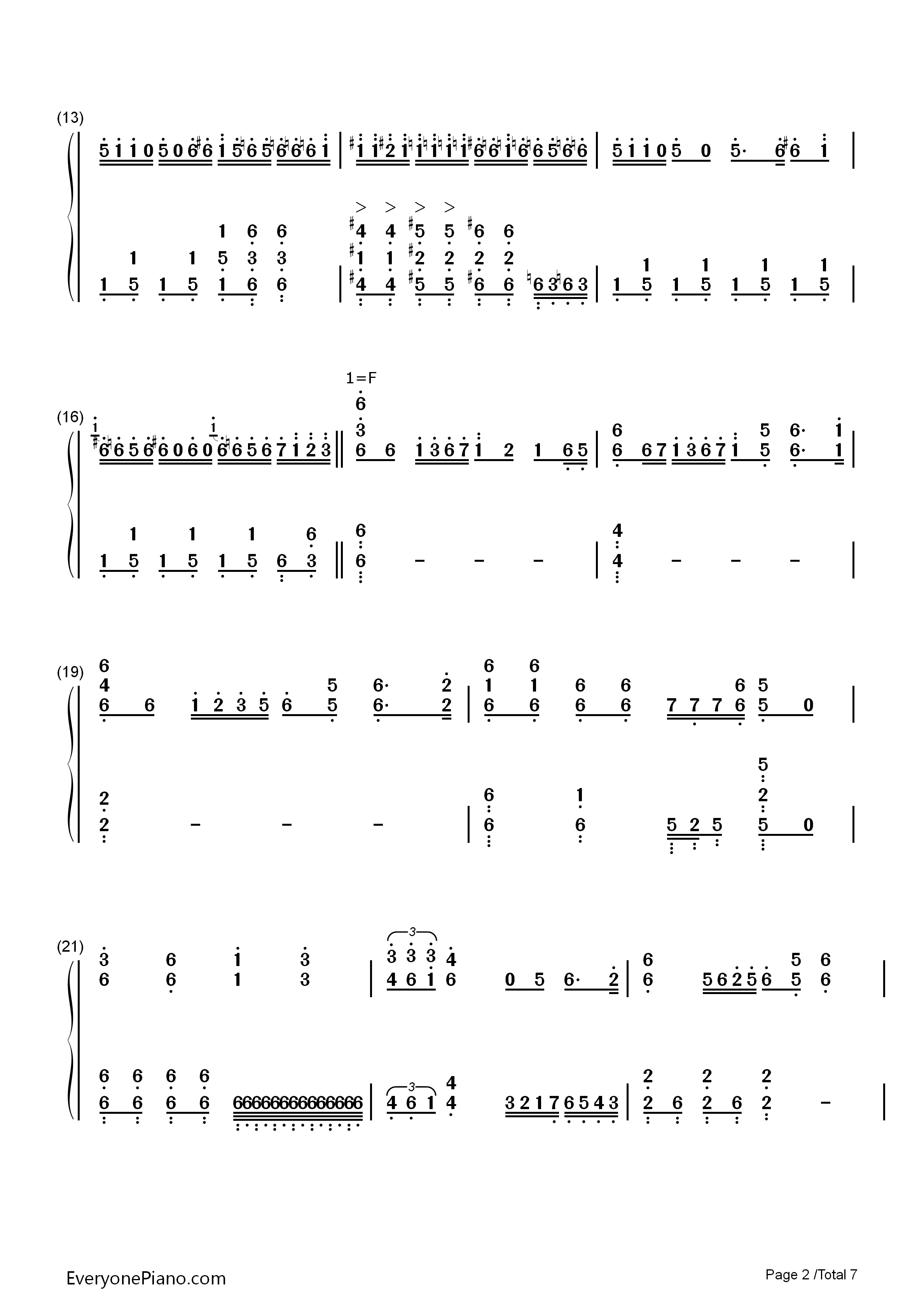 See_You_Tomorrow钢琴简谱_John_Powell演唱