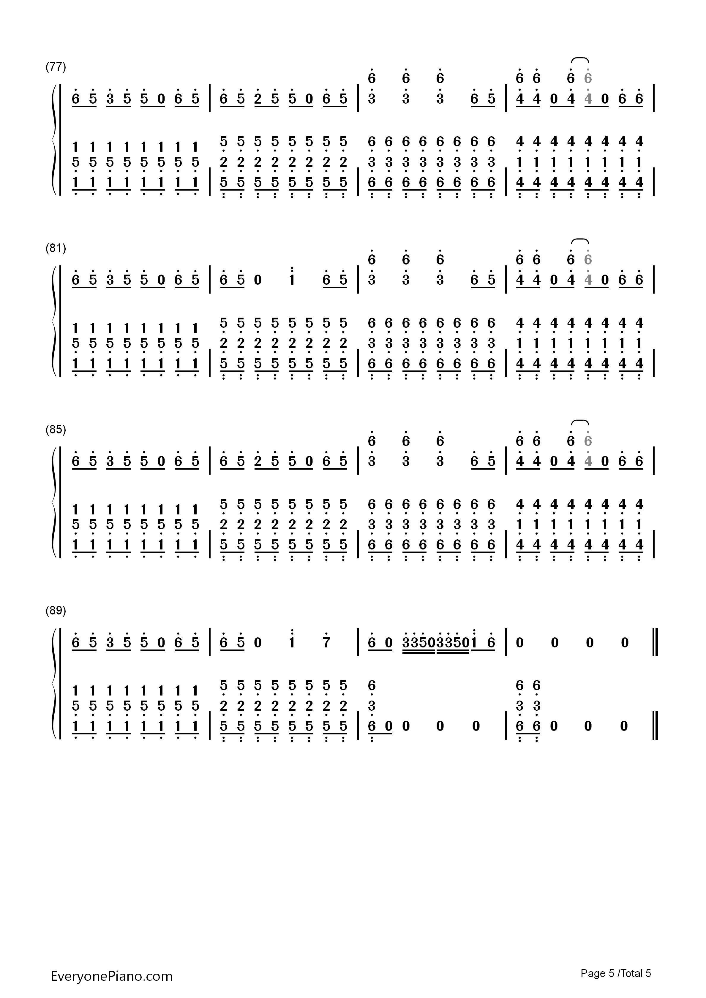 You're_Gonna_Go_Far_Kid钢琴简谱_The_Offspring演唱