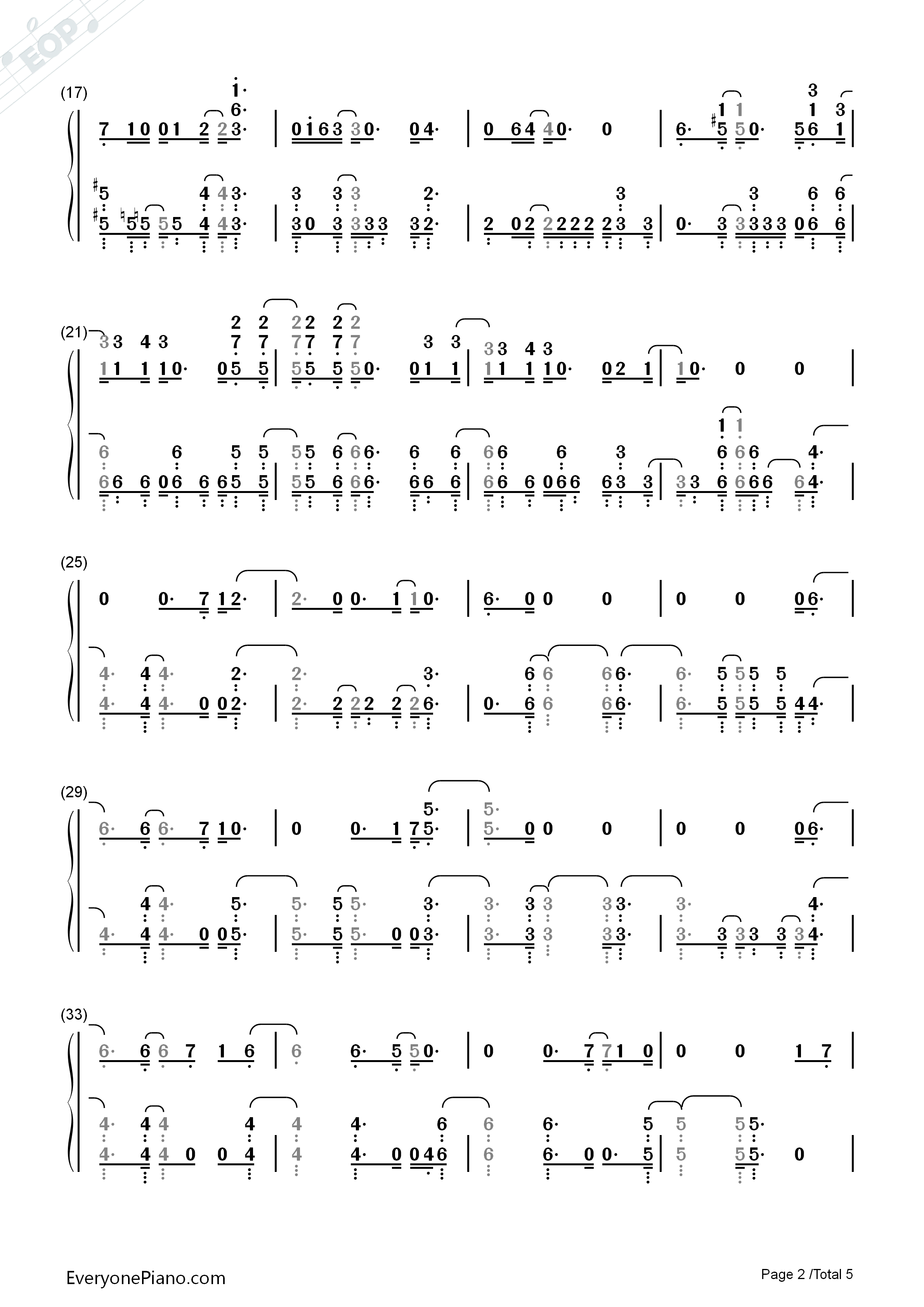 Beyond_My_Beloved_Horizon钢琴简谱_Hans_Zimmer&Klaus_Badelt演唱