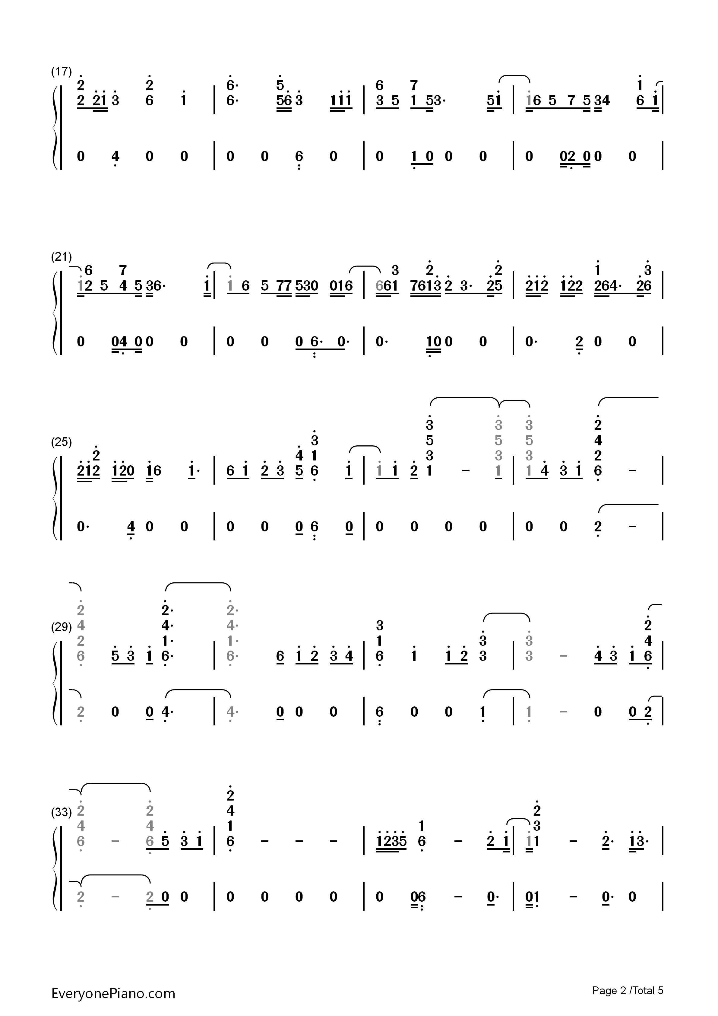 Angel钢琴简谱_Fifth_Harmony演唱