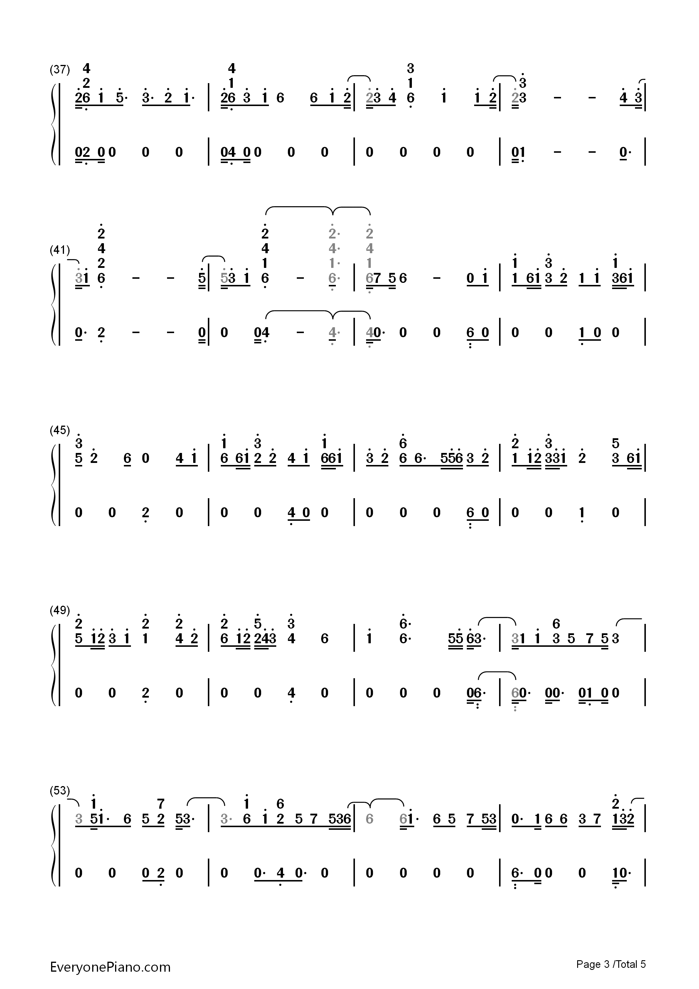 Angel钢琴简谱_Fifth_Harmony演唱