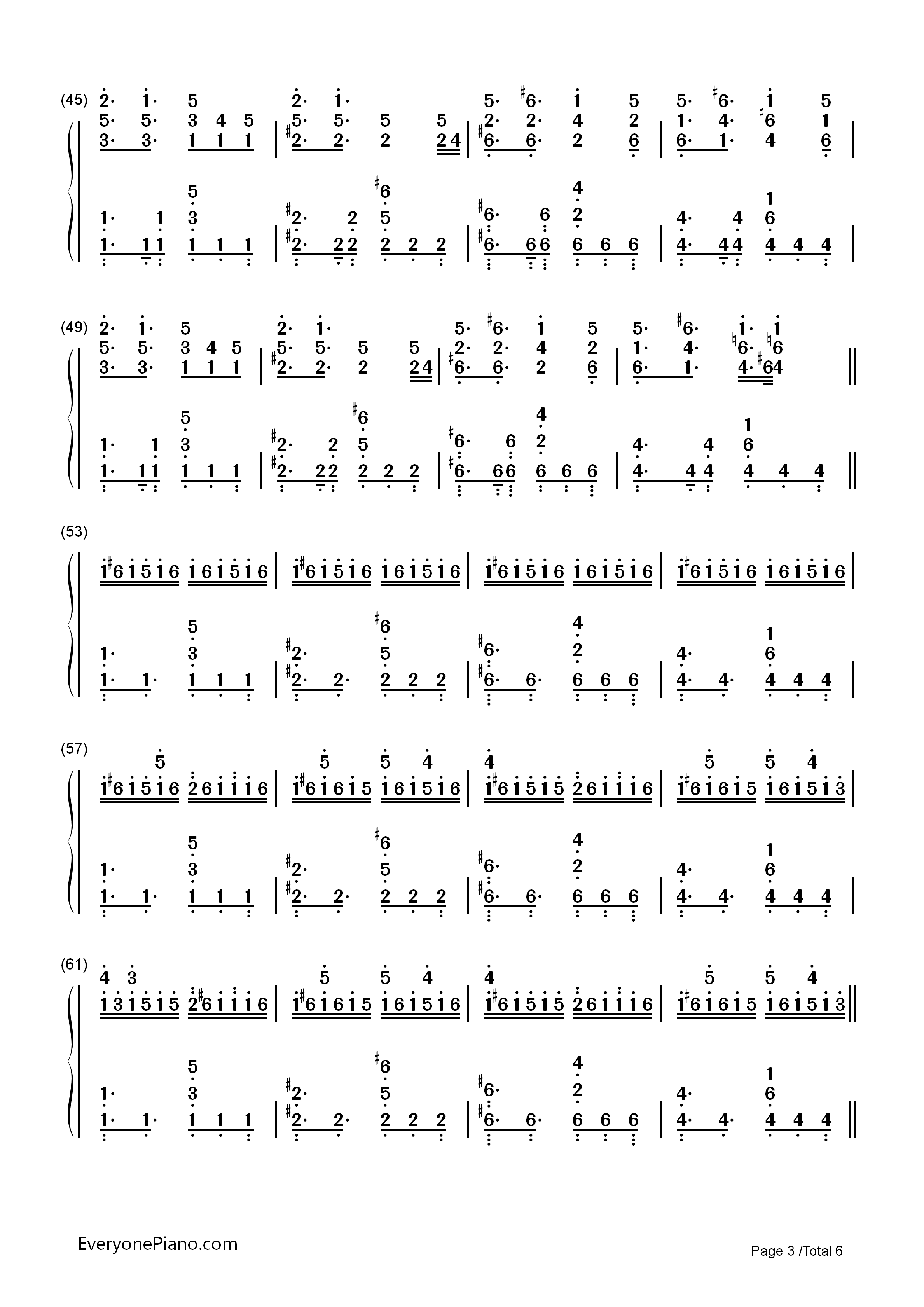 Let_Me_Go钢琴简谱_Avril_Lavigne演唱