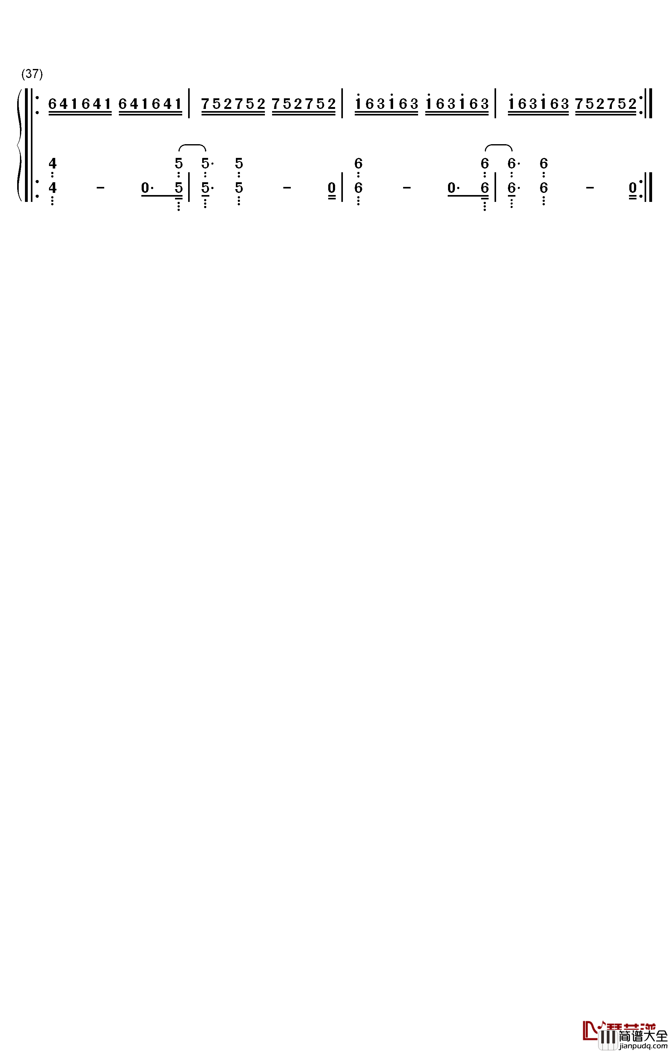 On_God钢琴简谱_数字双手_Kanye_West