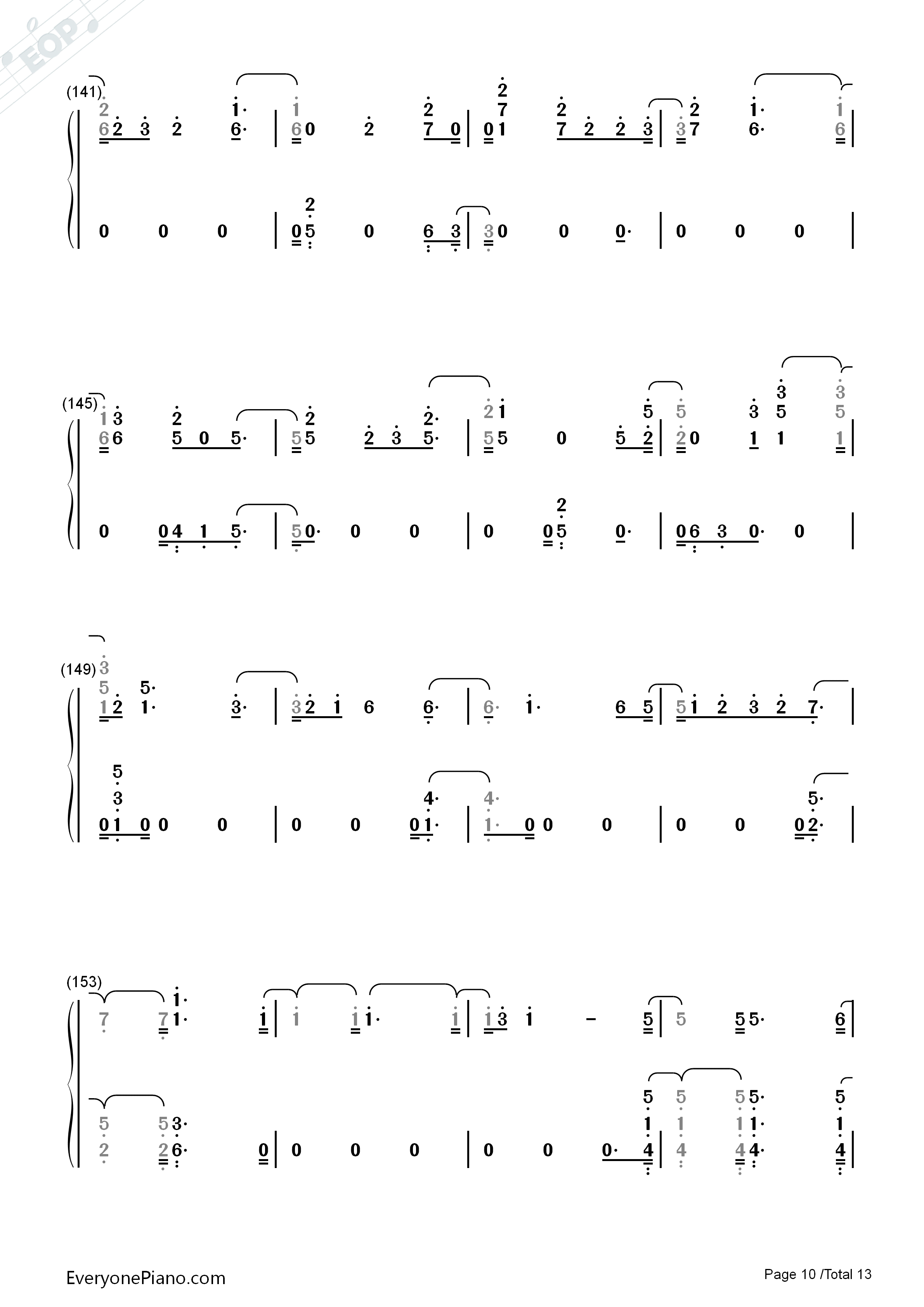 First_Time钢琴简谱_Kygo_and_Ellie_Goulding演唱