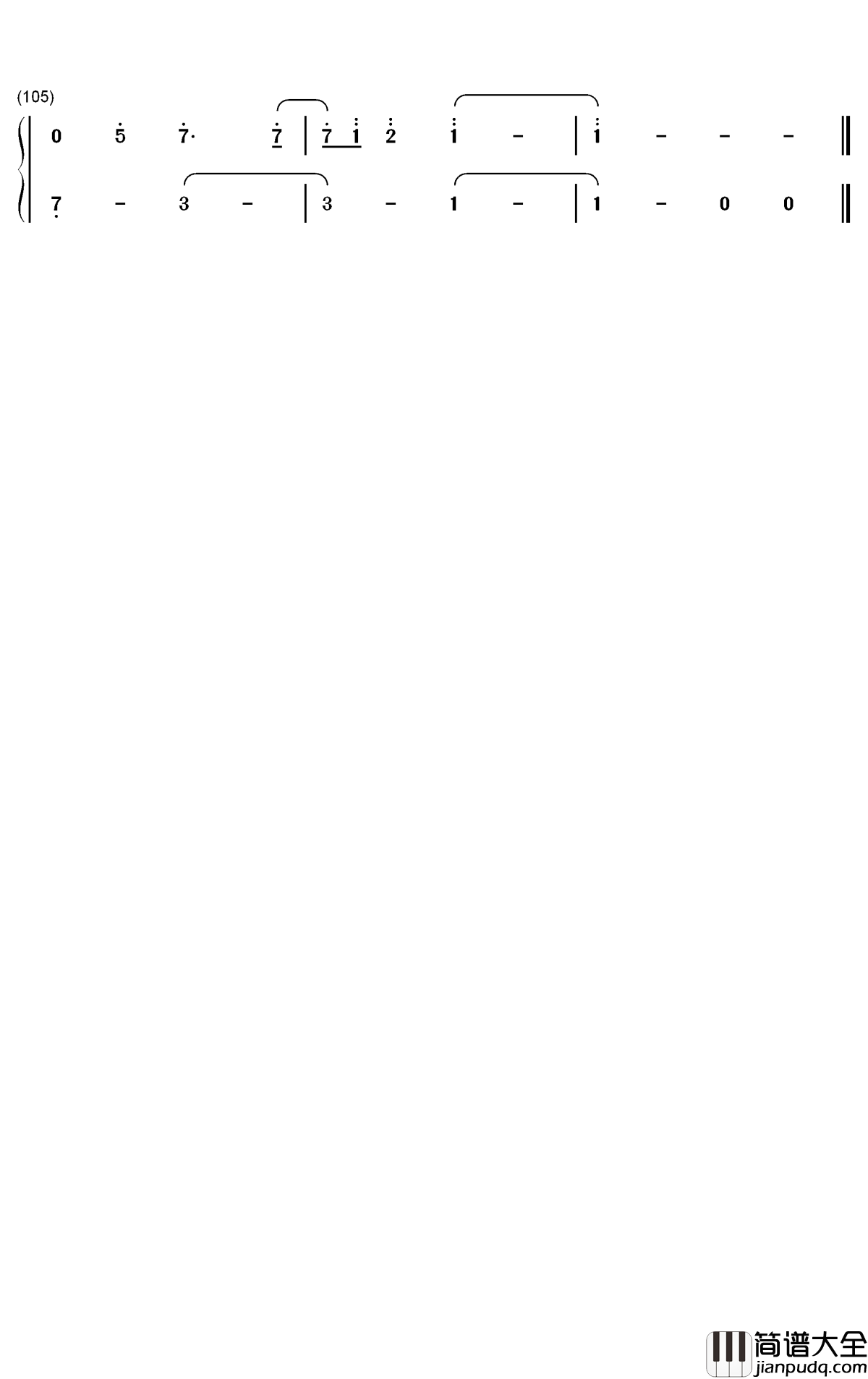 天晴了钢琴简谱_数字双手_SNH48_GROUP