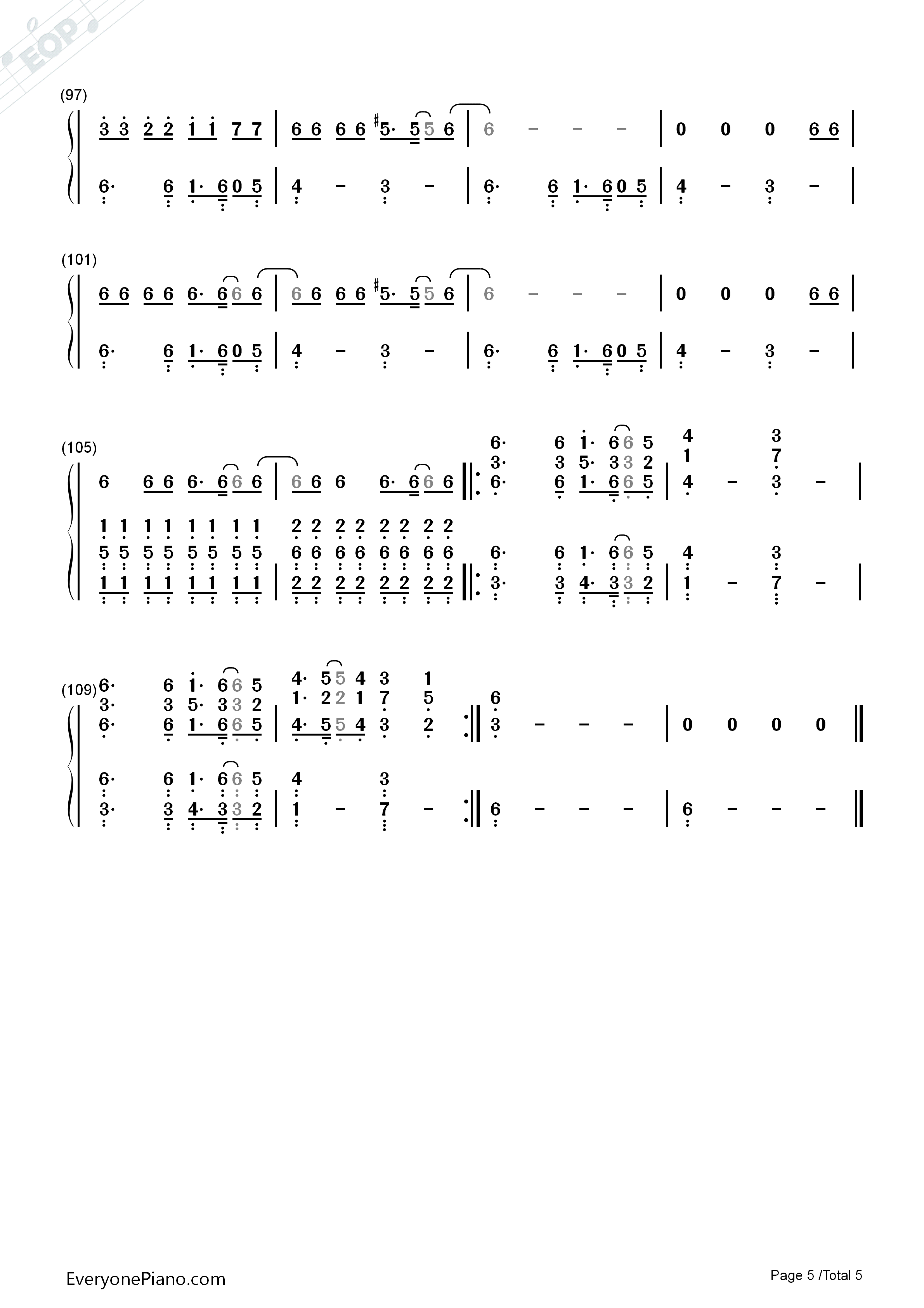 Seven_Nation_Army钢琴简谱_The_White_Stripes演唱