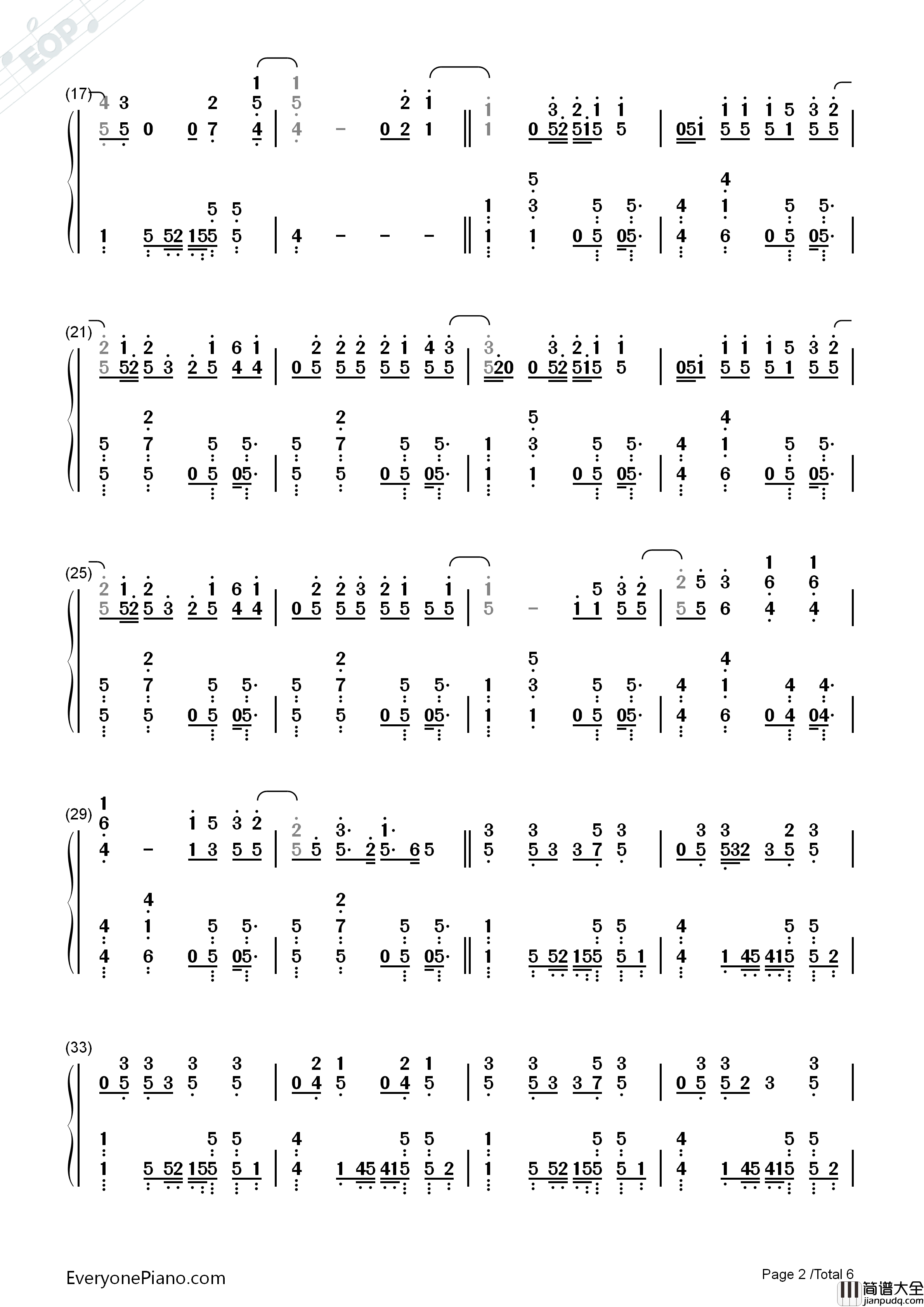 22钢琴简谱_Taylor_Swift演唱