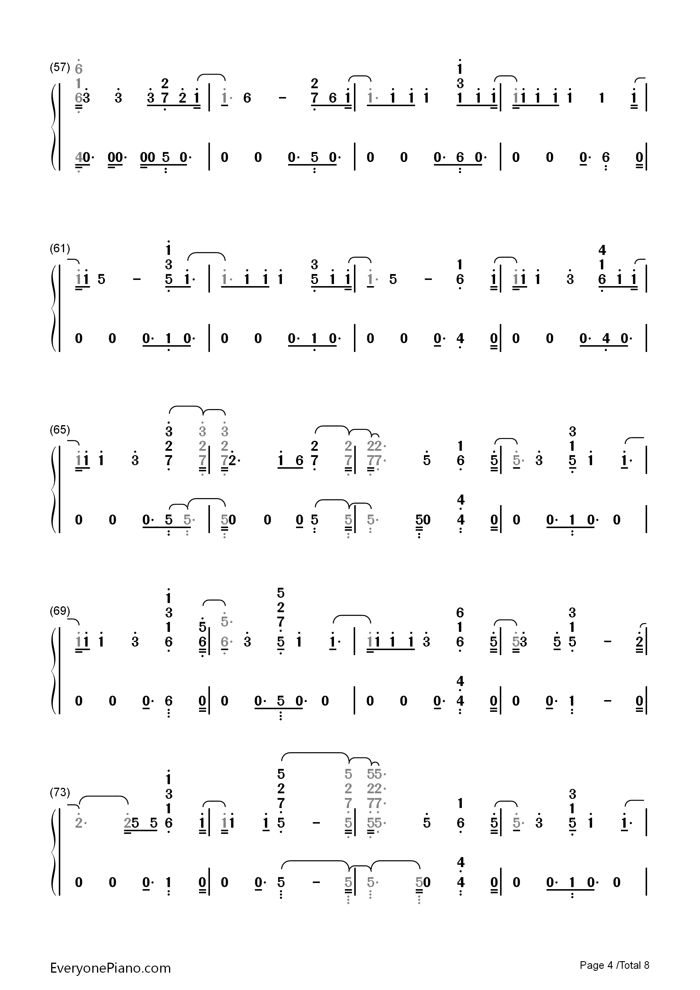Learn_To_Let_Go钢琴简谱_Kesha演唱