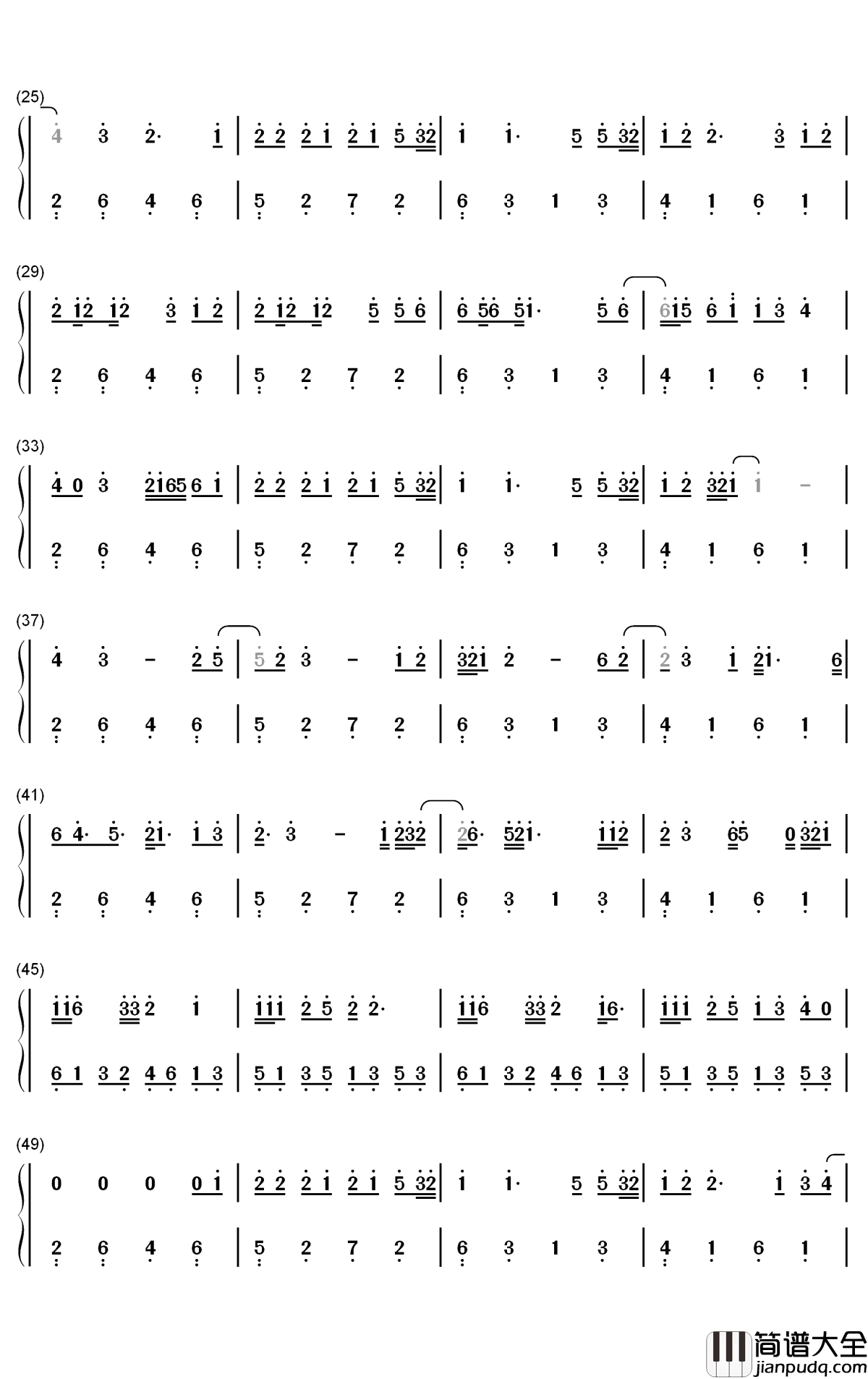 In_Your_Eyes钢琴简谱_数字双手_The_Weeknd