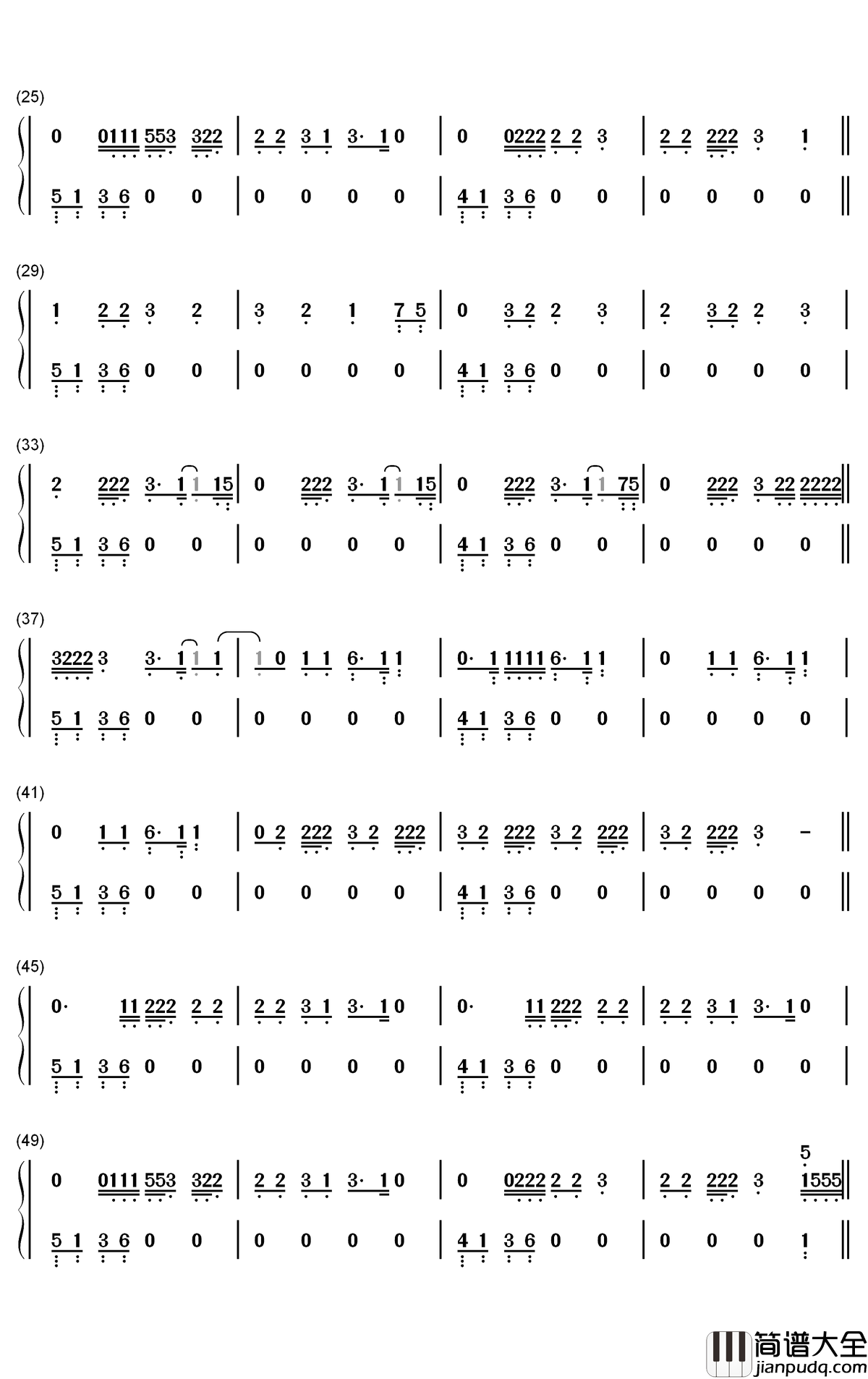 Love钢琴简谱_数字双手_Kendrick_Lamar