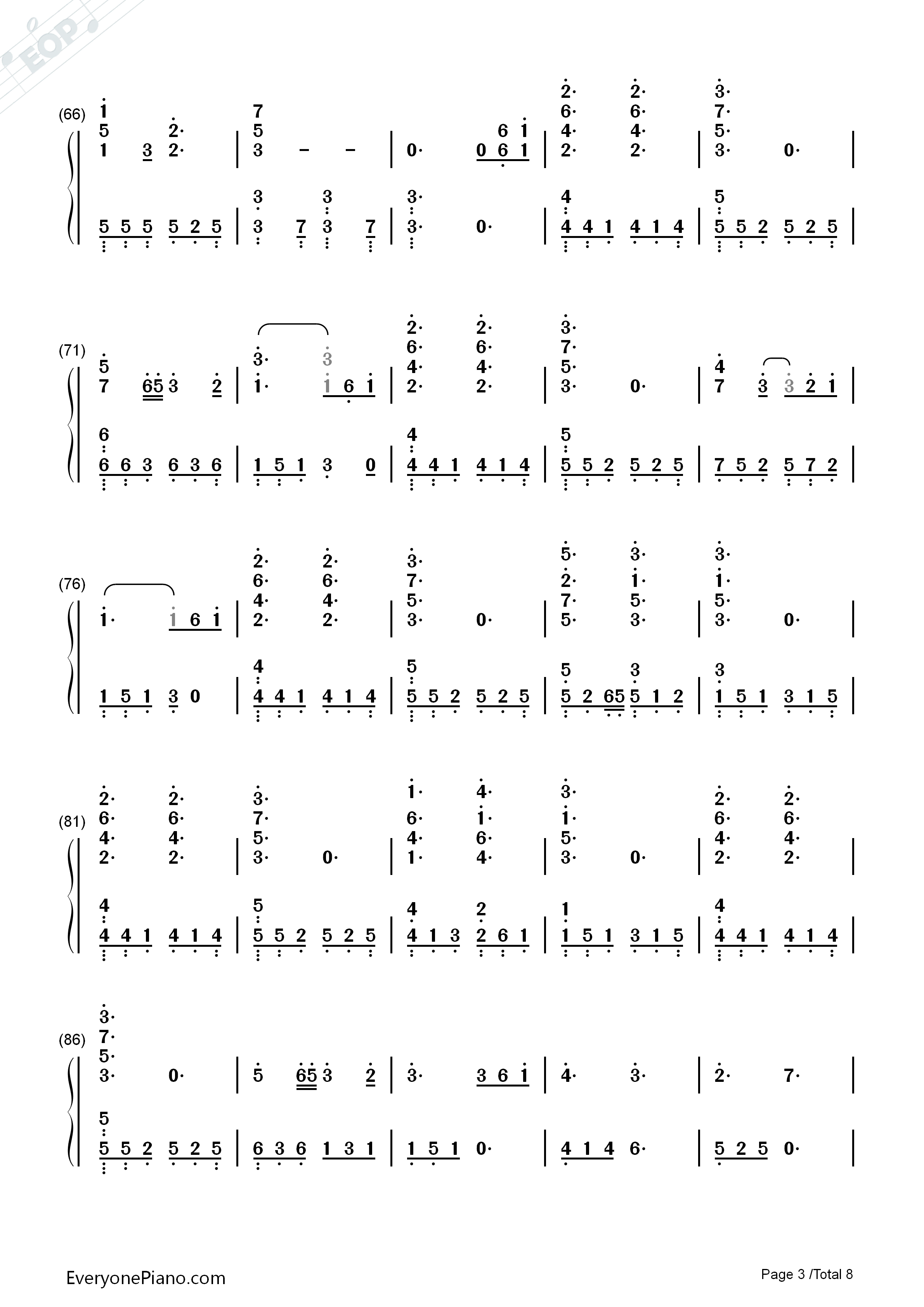 千本樱变奏曲钢琴简谱_未知演唱