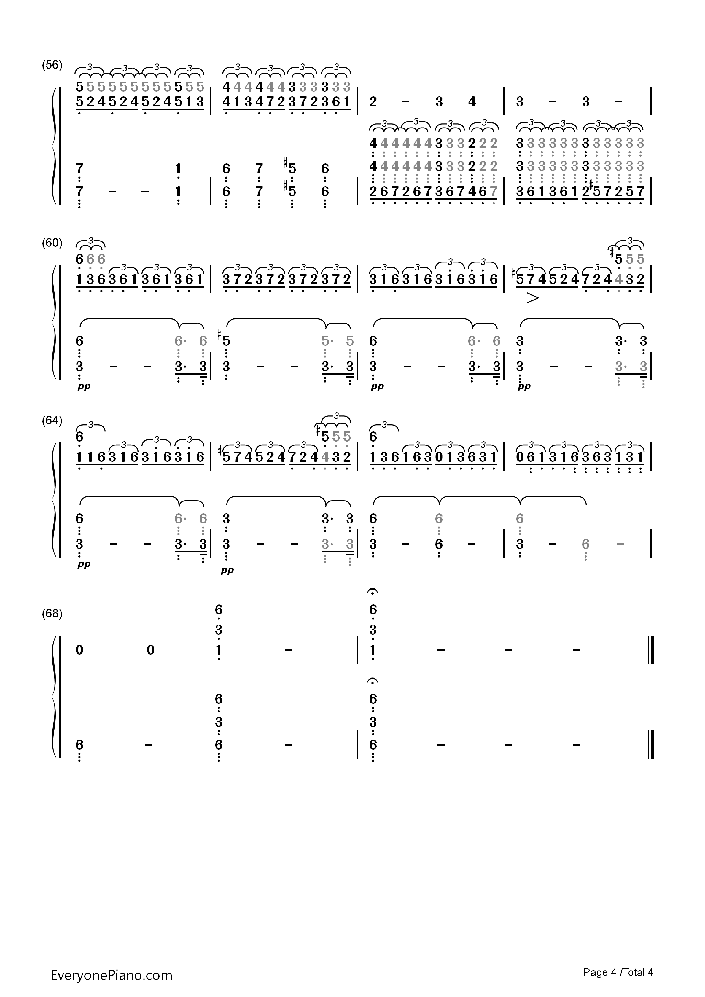 月光奏鸣曲钢琴简谱_贝多芬演唱