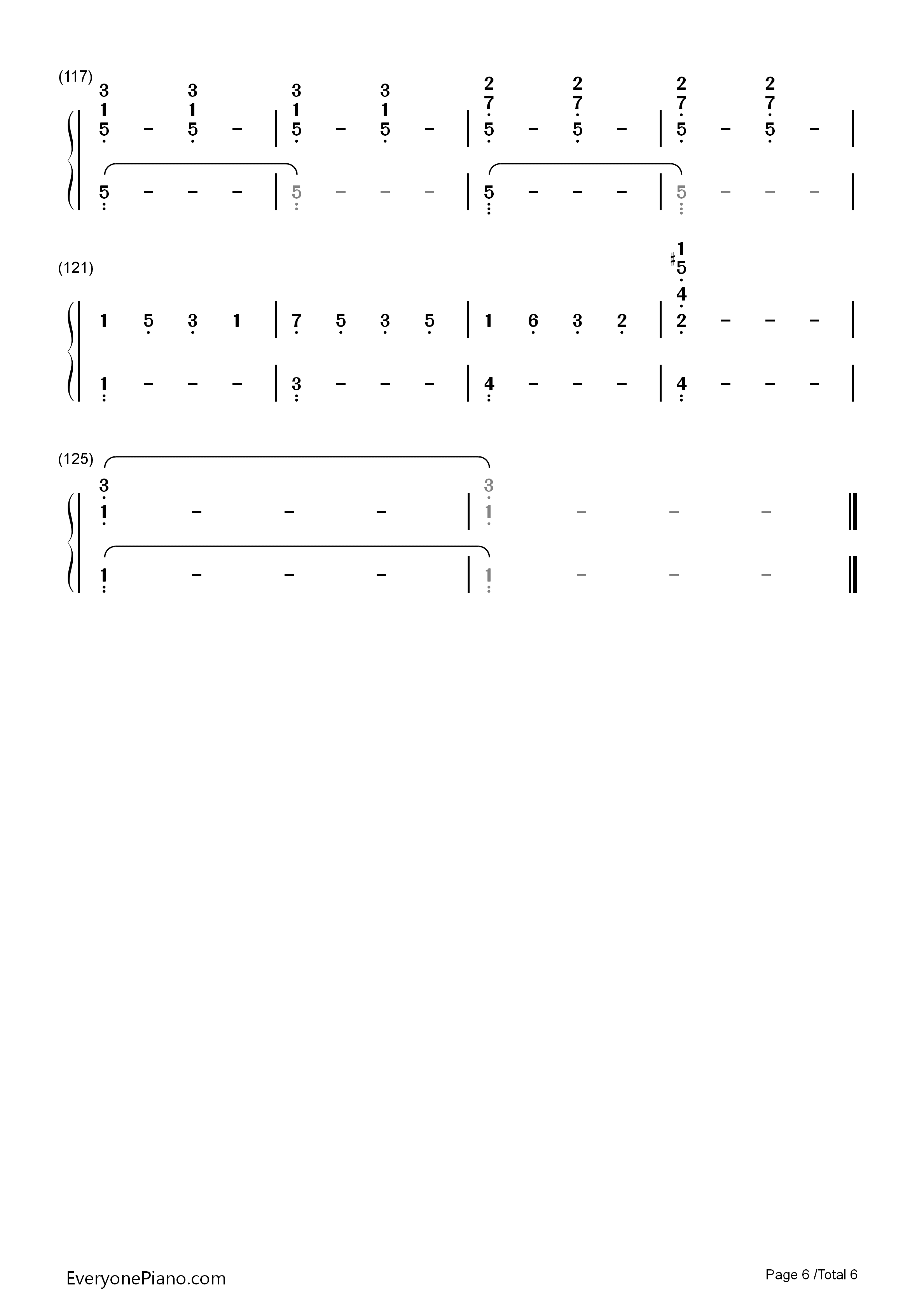 Fool_For_You钢琴简谱_ZAYN演唱