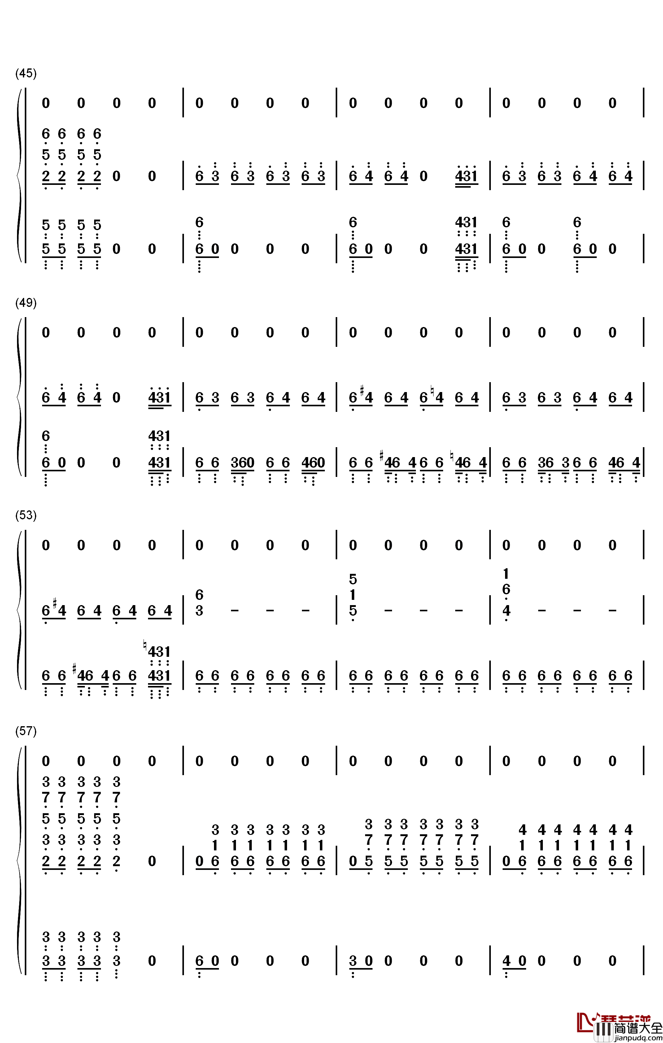 Right_Hand_Man钢琴简谱_数字双手_Lin_Manuel_Miranda