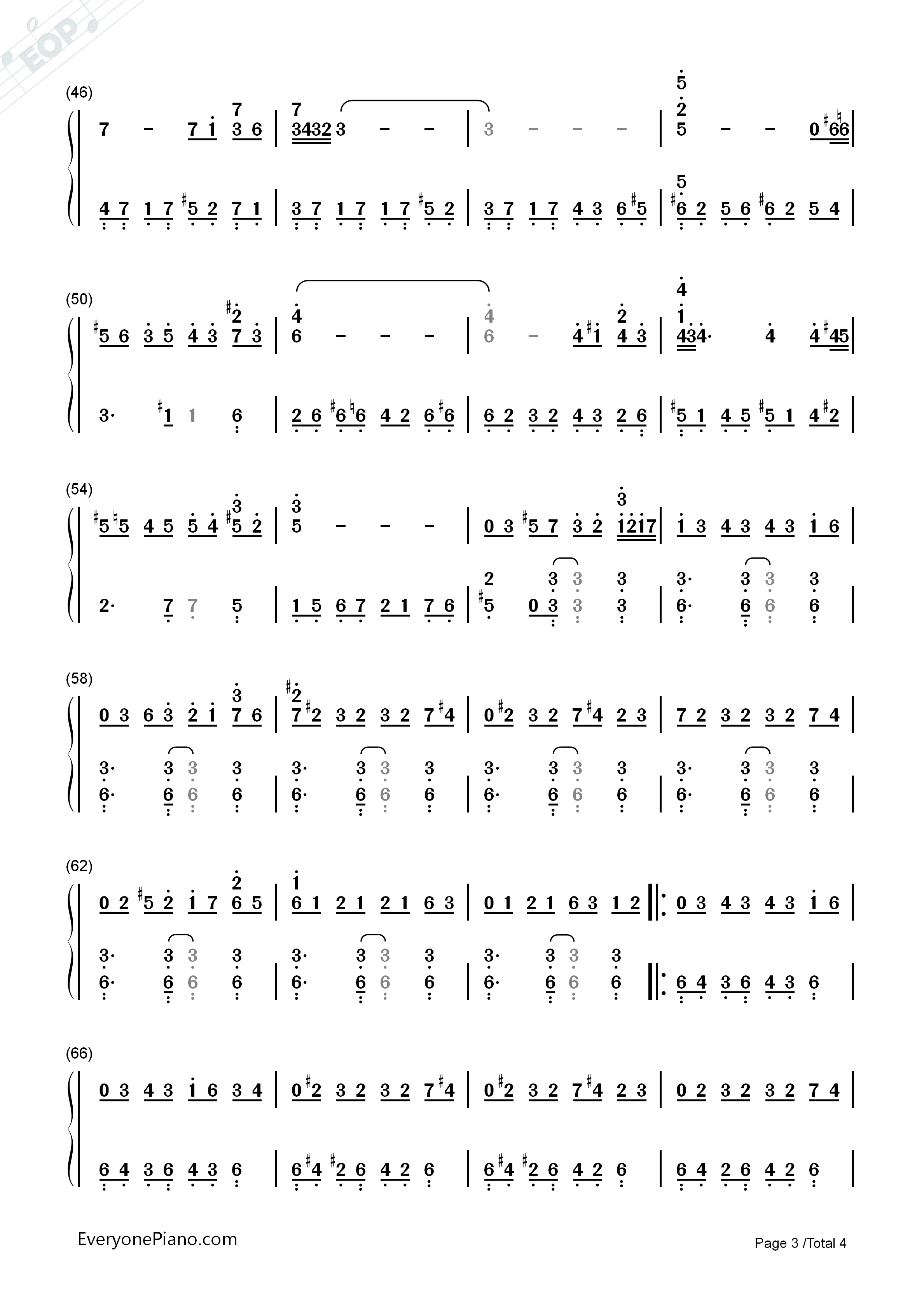 自由探戈钢琴简谱_皮亚佐拉(Astor_Piazzolla)演唱