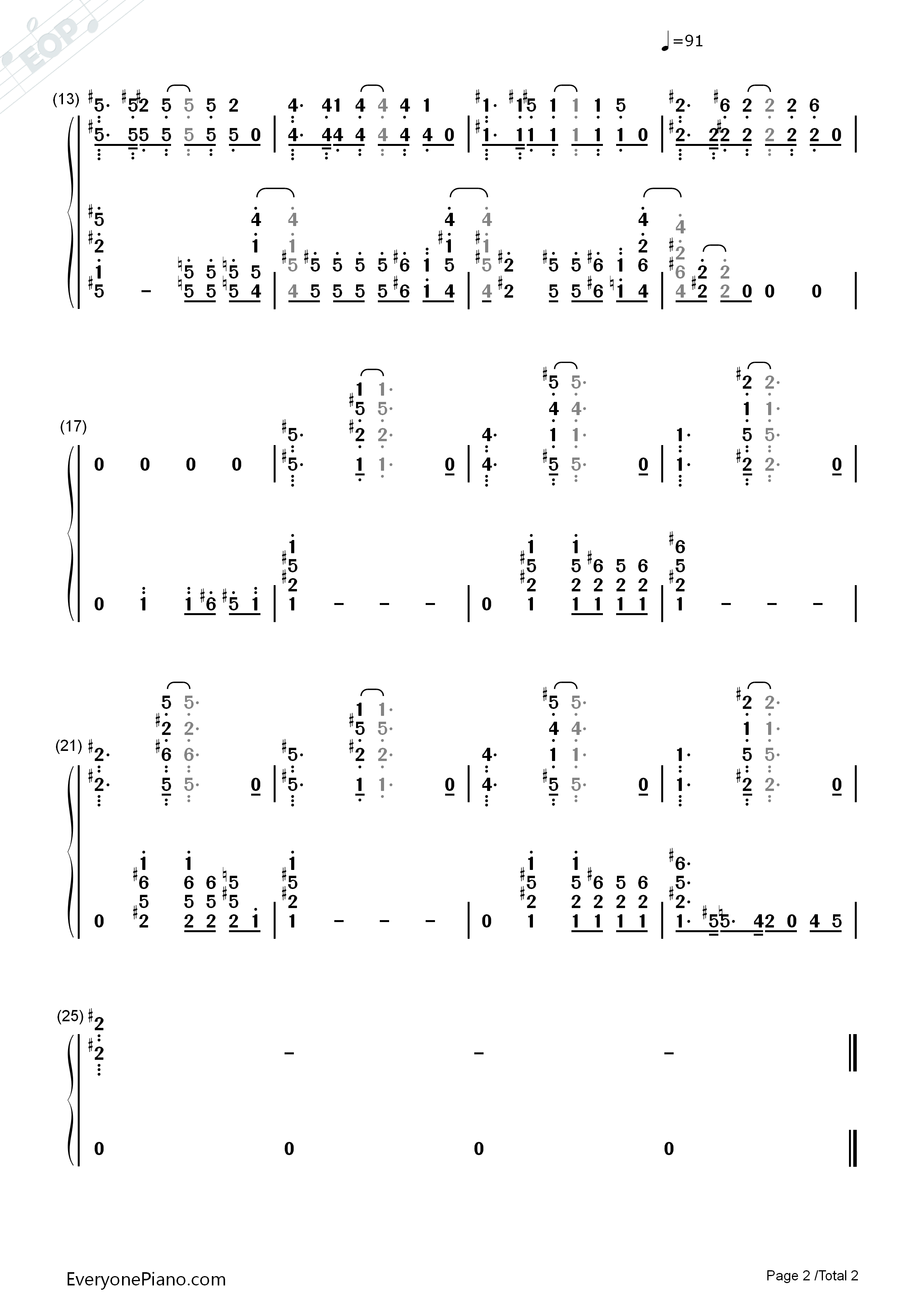 Girl_On_Fire_钢琴简谱_Alicia_Keys_ft._Nicki_Minaj演唱