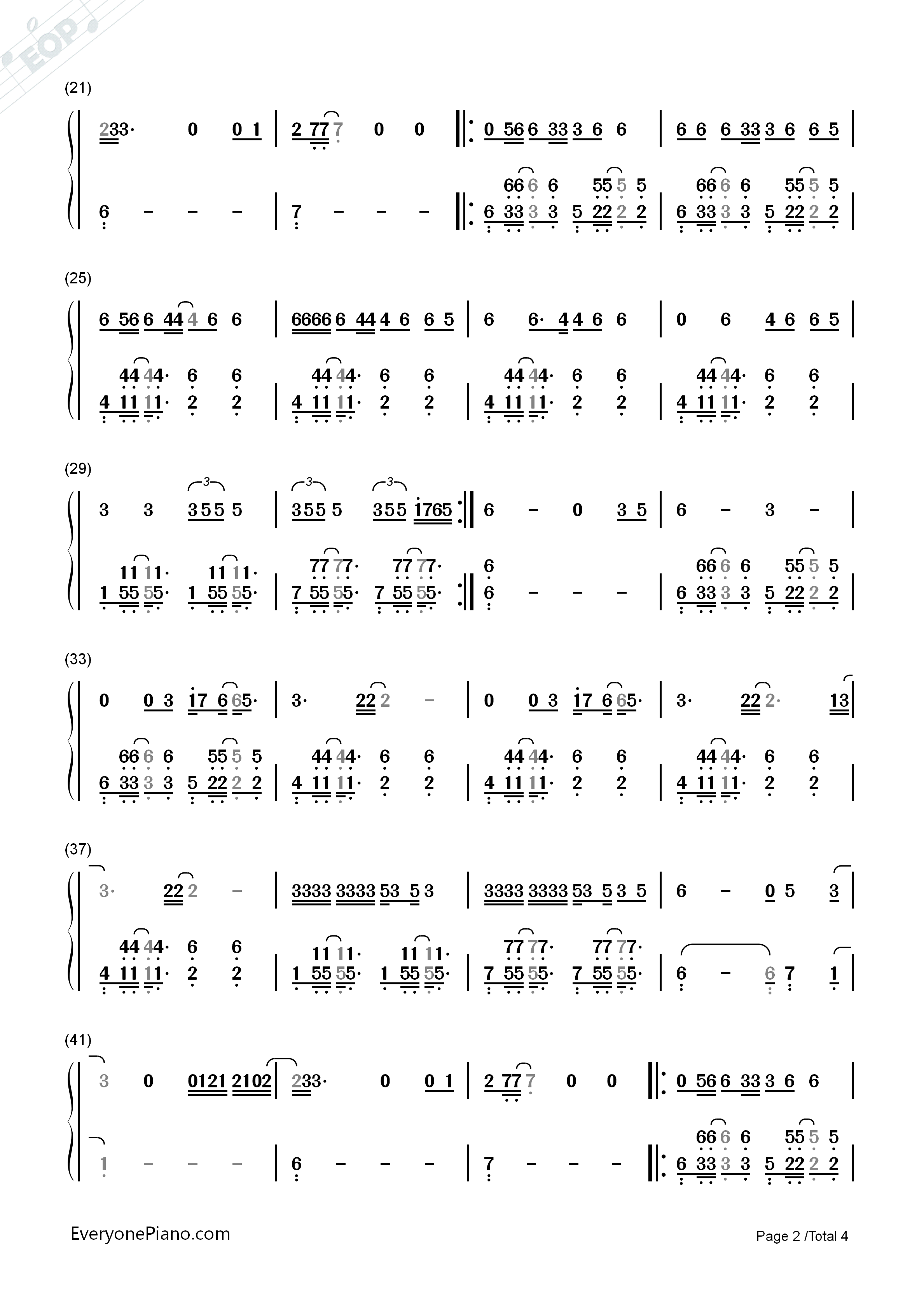 Chained_to_the_Rhythm钢琴简谱_Katy_Perry演唱