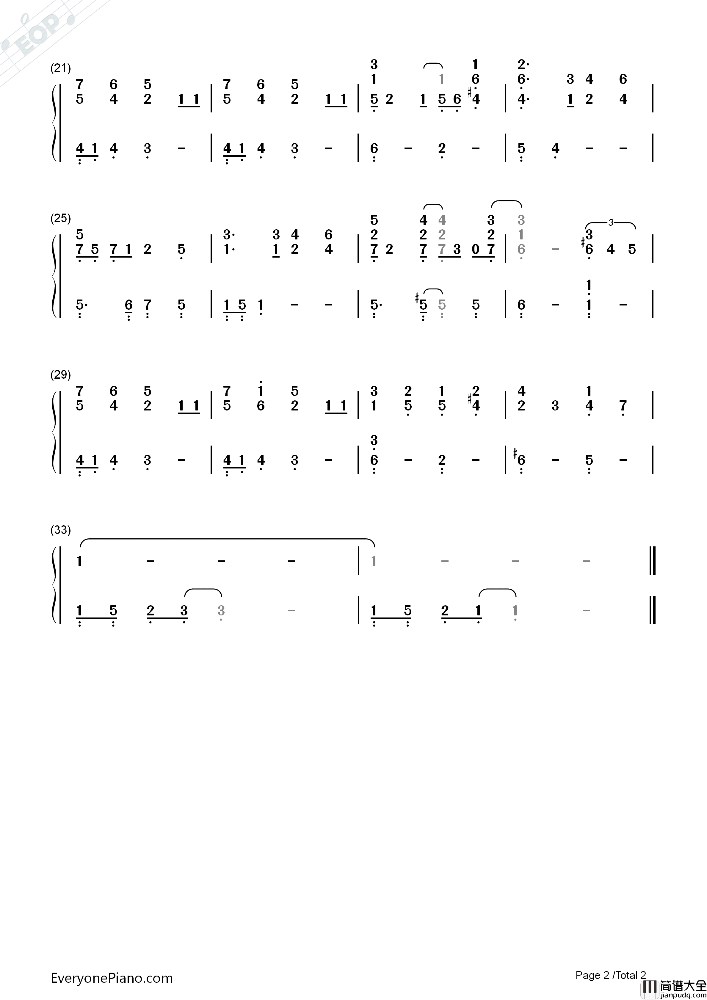 A_Whole_New_World钢琴简谱_Alan_Menken演唱