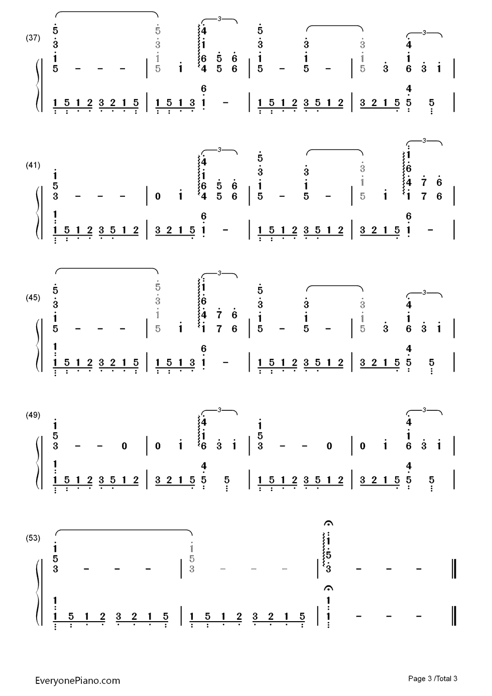 Chariots_of_Fire钢琴简谱_Vangelis演唱