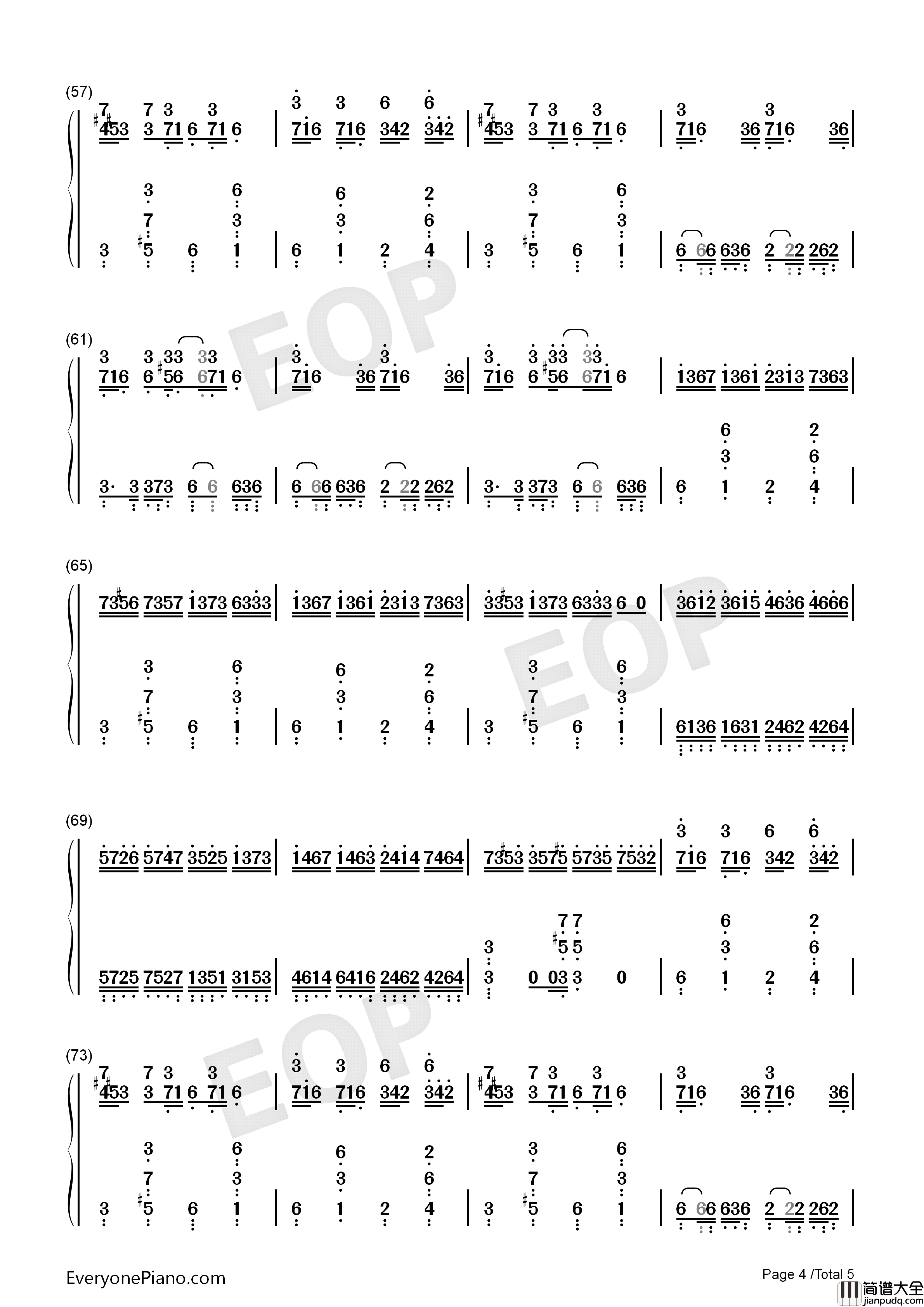 克罗地亚狂想曲钢琴简谱_马克西姆演唱