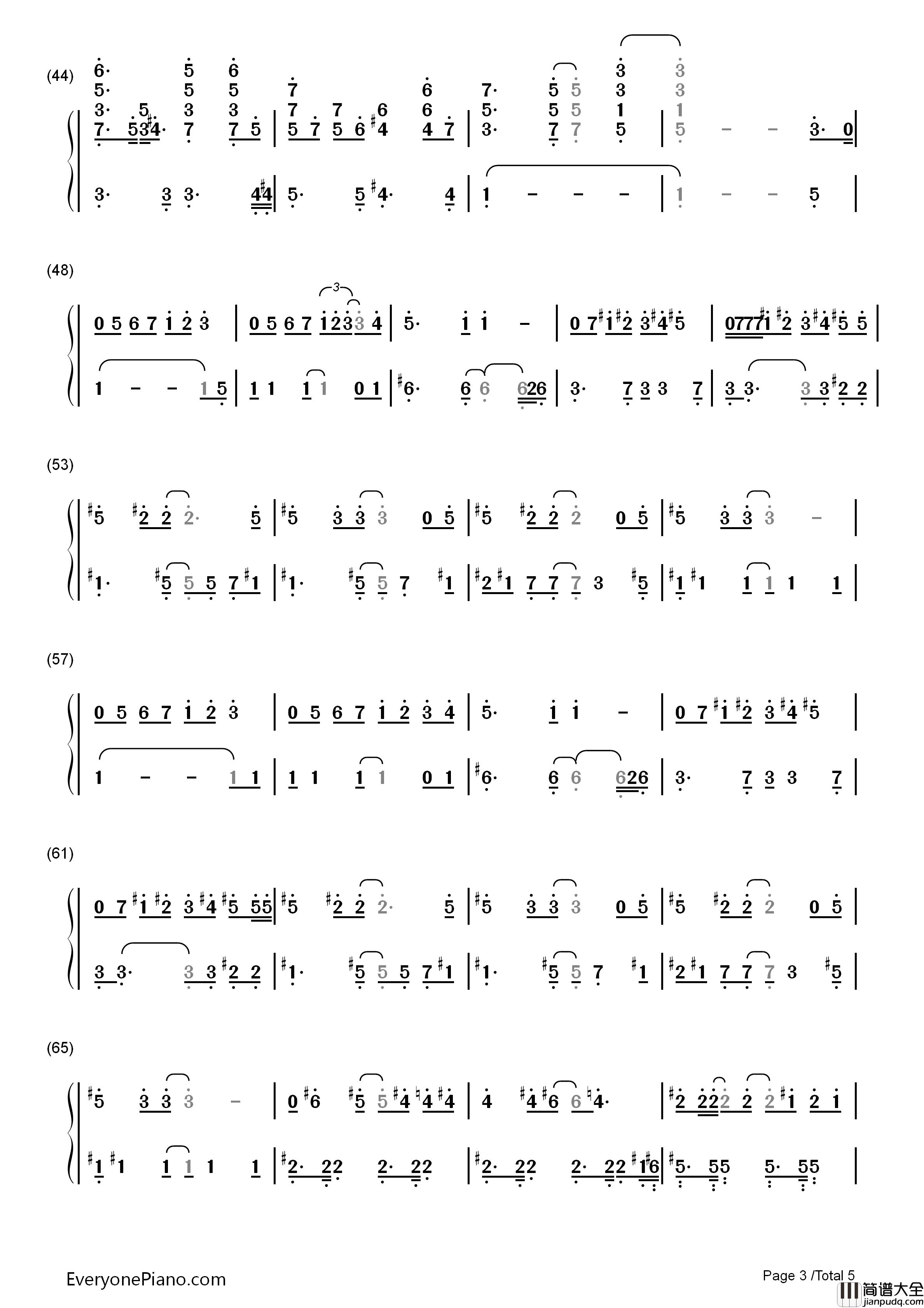 Survival(生存)钢琴简谱_Muse演唱