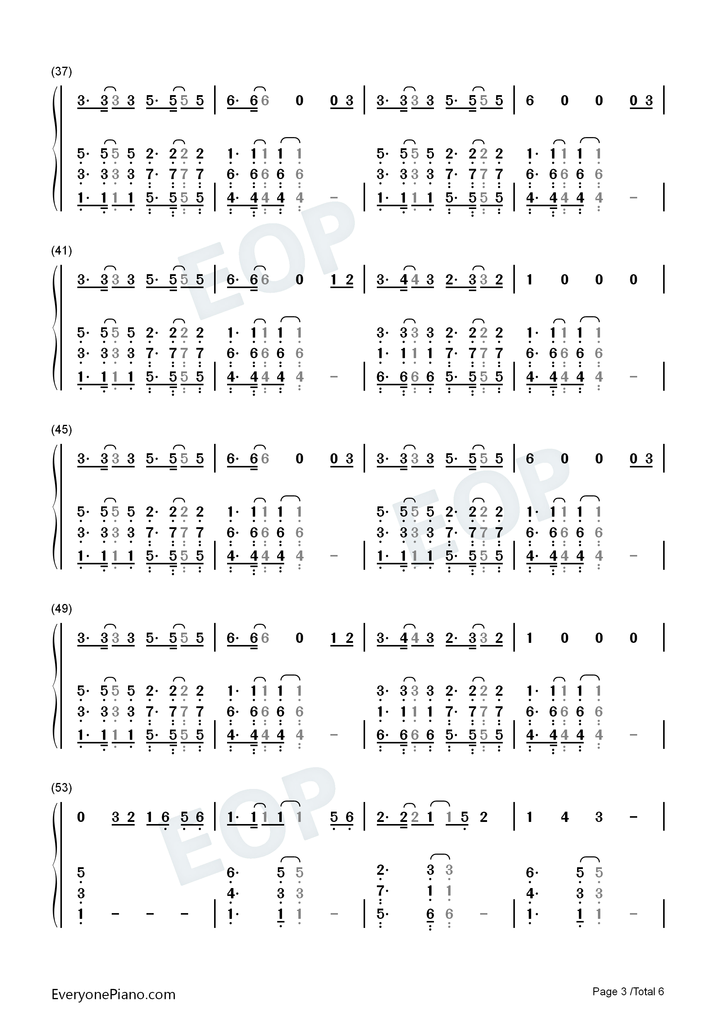 I_Would钢琴简谱_One_Direction演唱