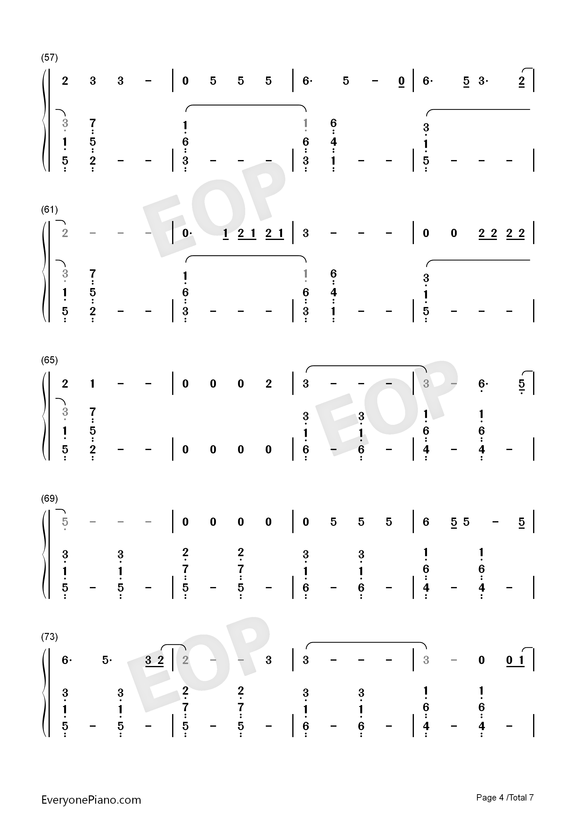 Please_Don't_Go钢琴简谱_Joel_Adams演唱