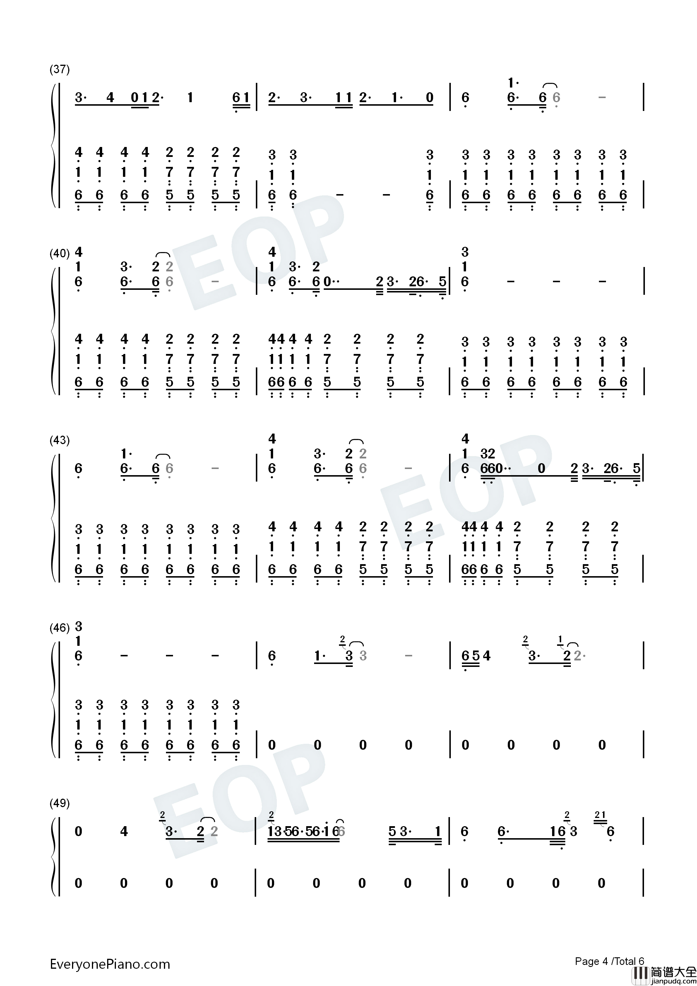 Use_This_Gospel钢琴简谱_Kanye_West演唱