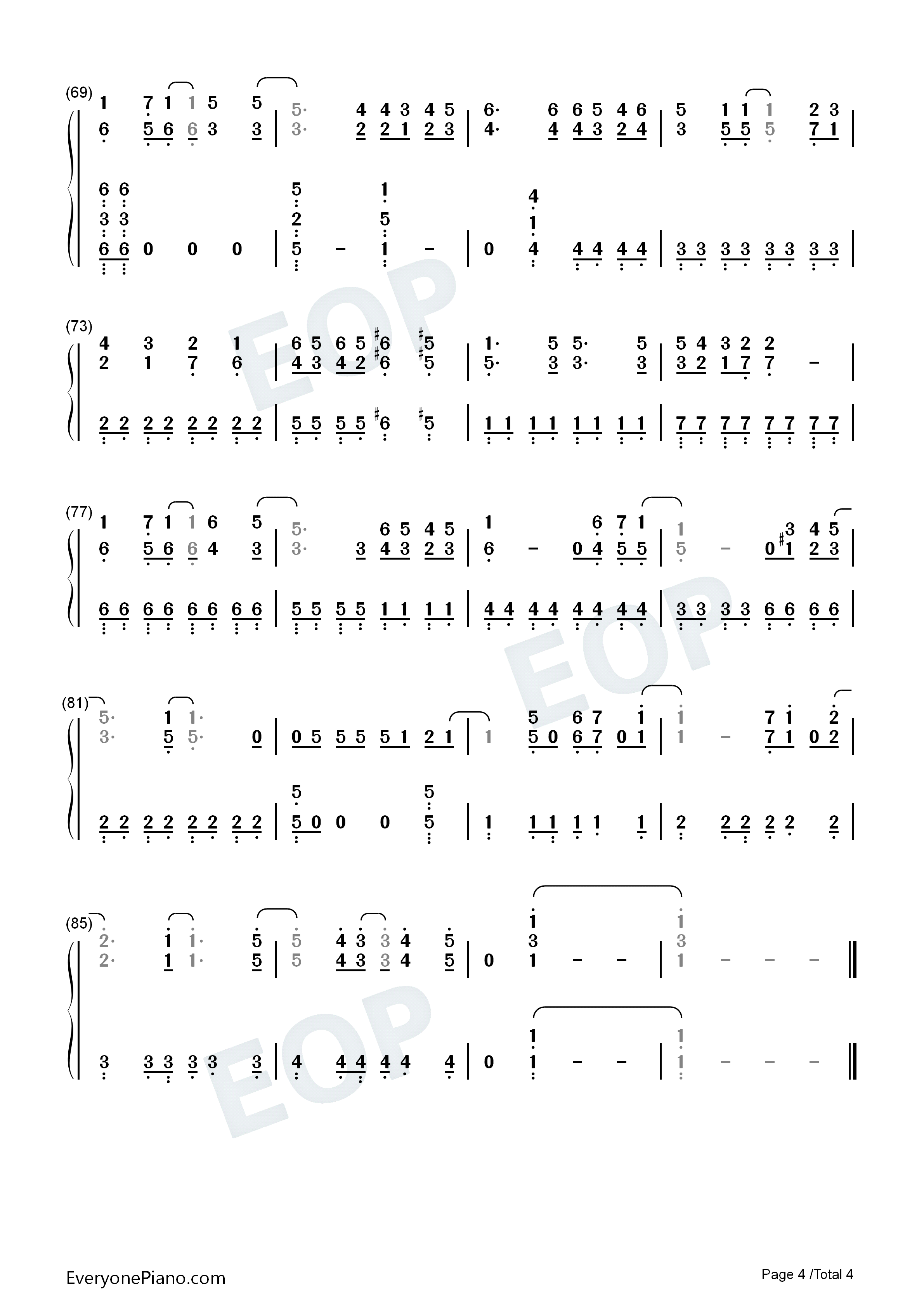 Ready钢琴简谱_765PRO_Allstars演唱