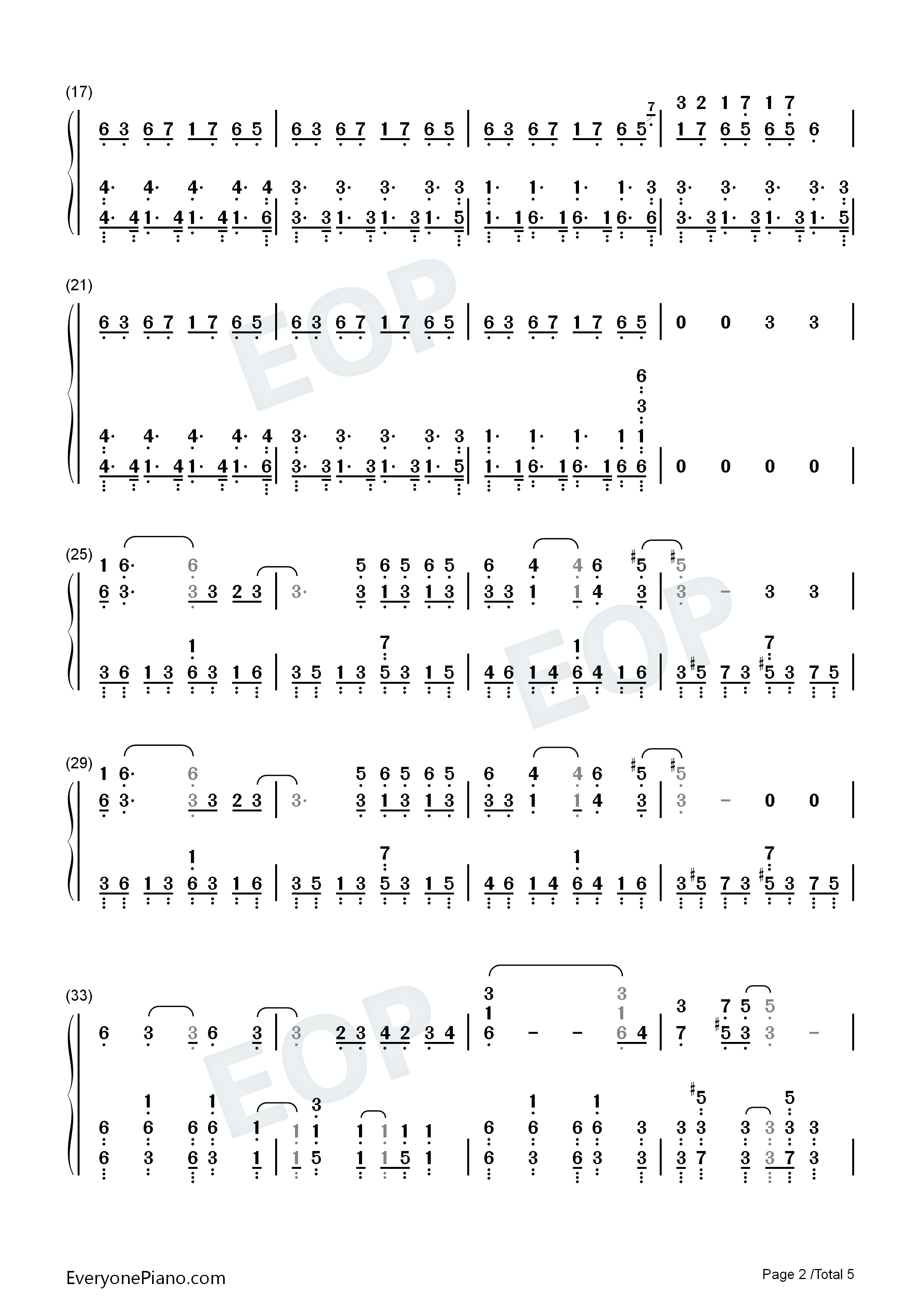 Oh_My_God钢琴简谱_(G)I_dle演唱