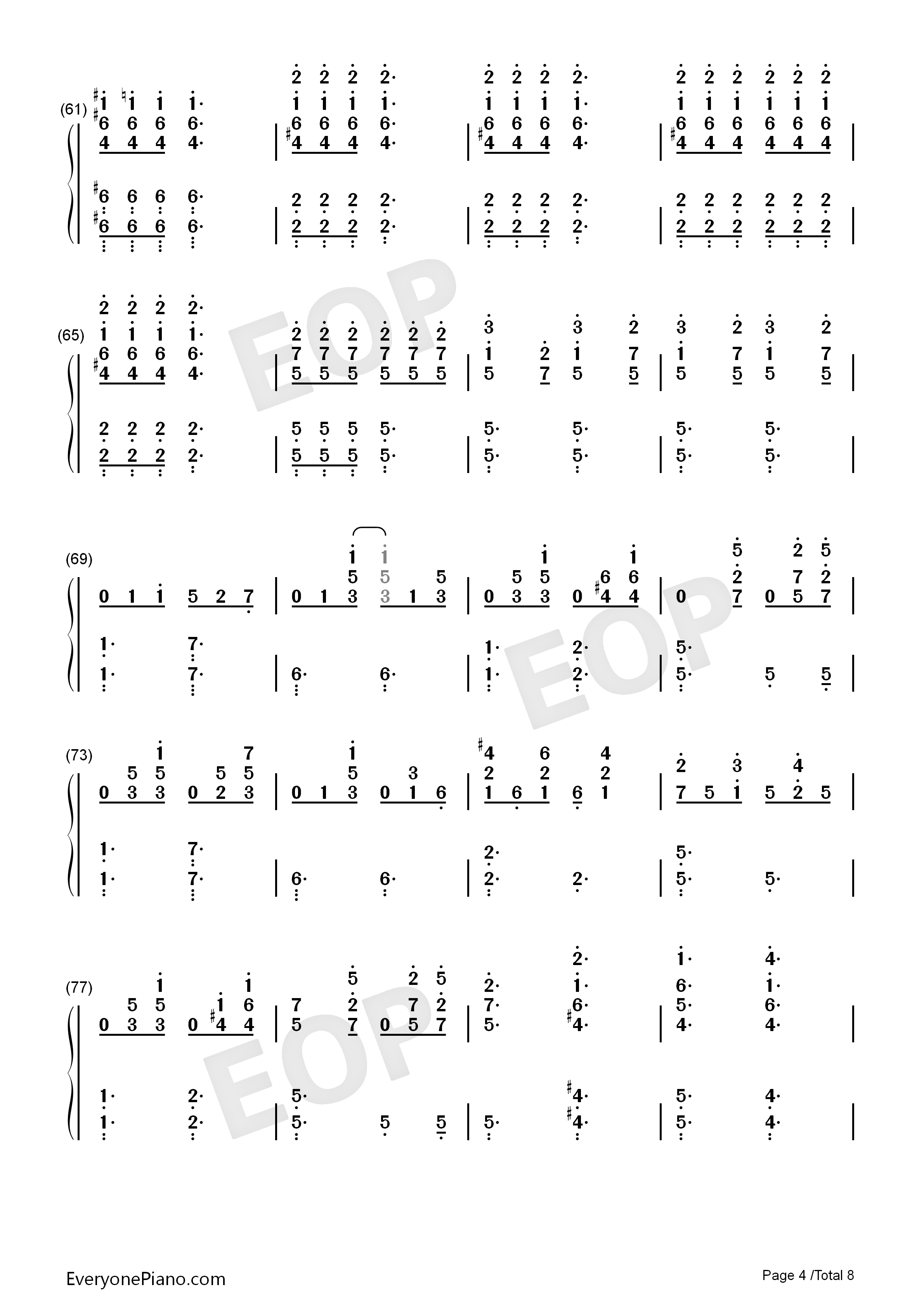 Somebody_to_Love钢琴简谱_Queen演唱