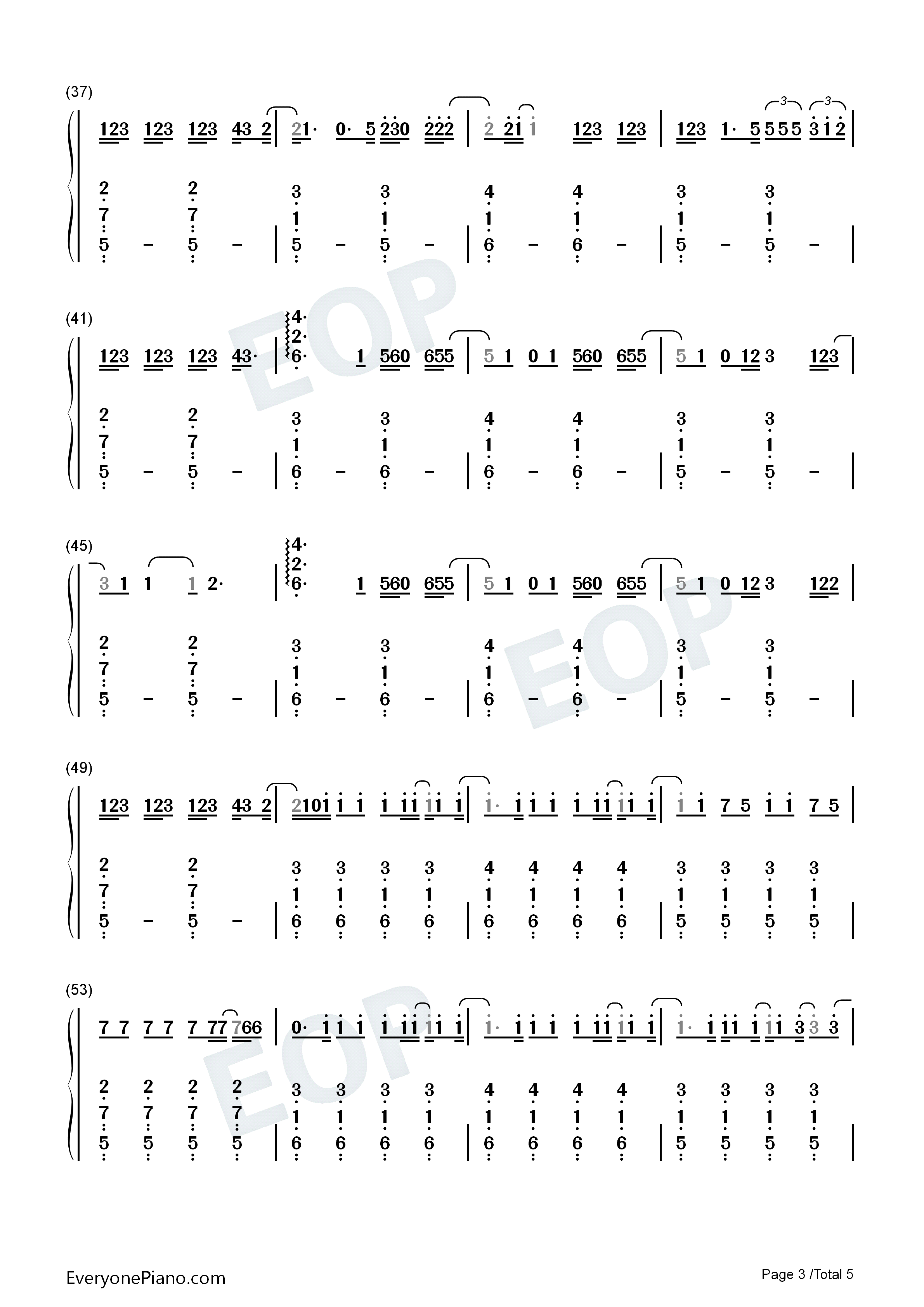 Marjorie钢琴简谱_Taylor_Swift演唱