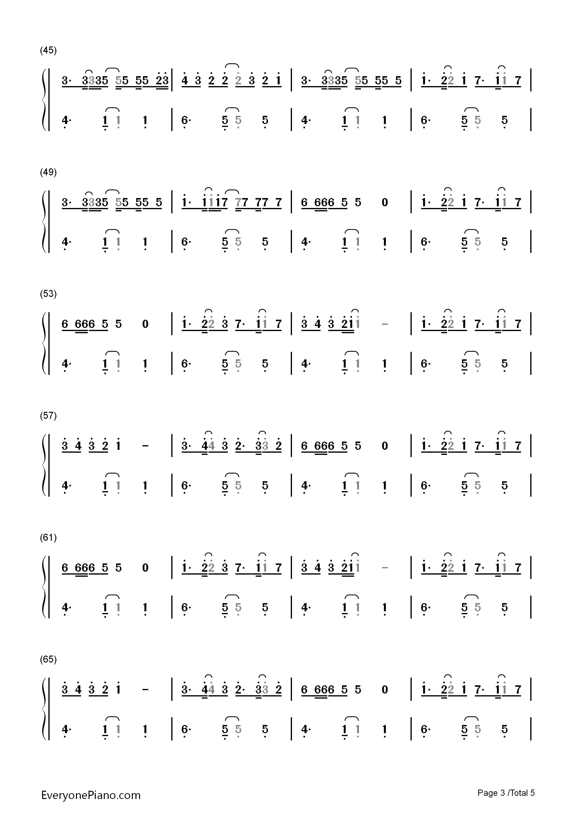 Fast_Car钢琴简谱_Jonas_Blue演唱
