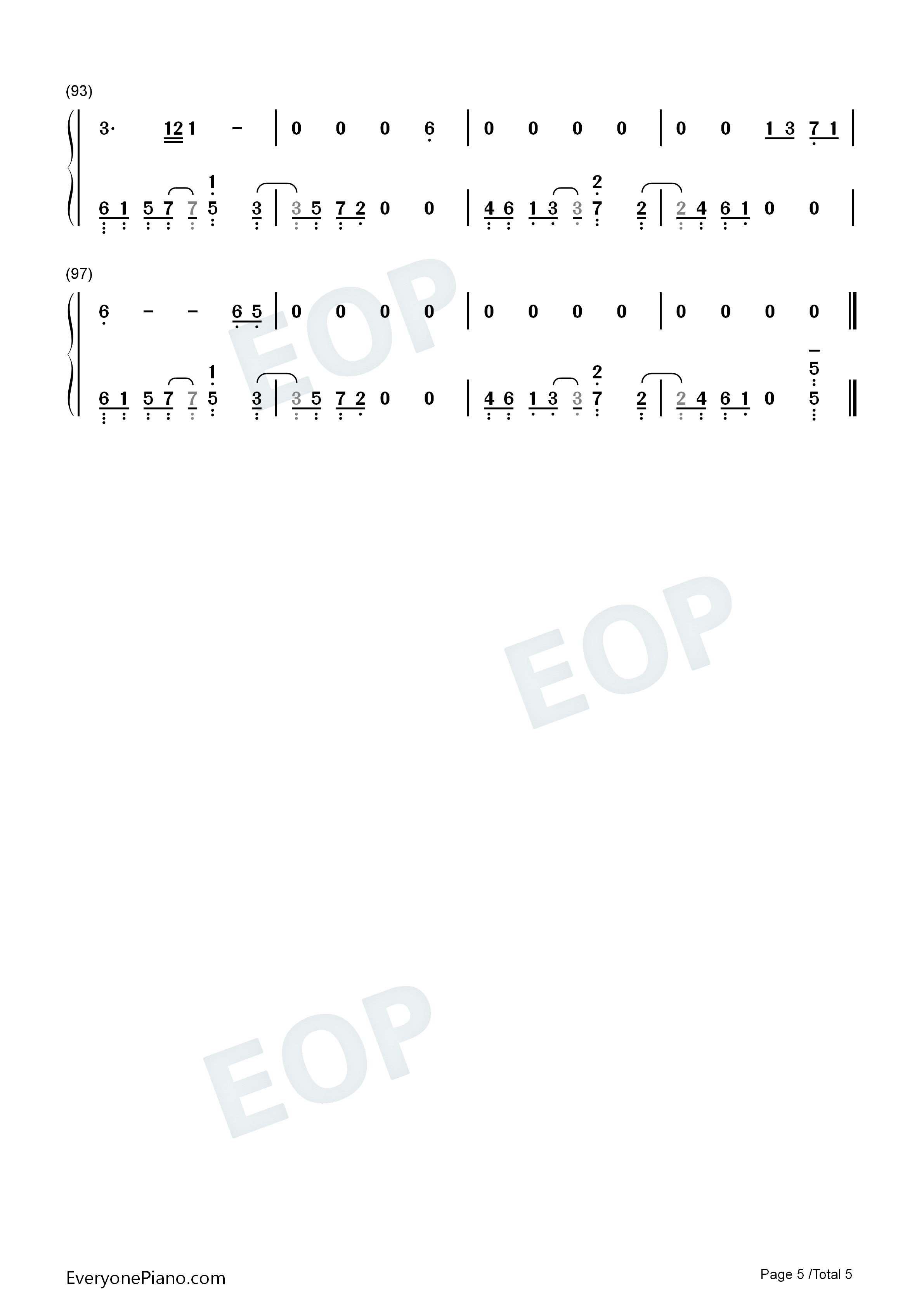 Positions钢琴简谱_Ariana_Grande演唱