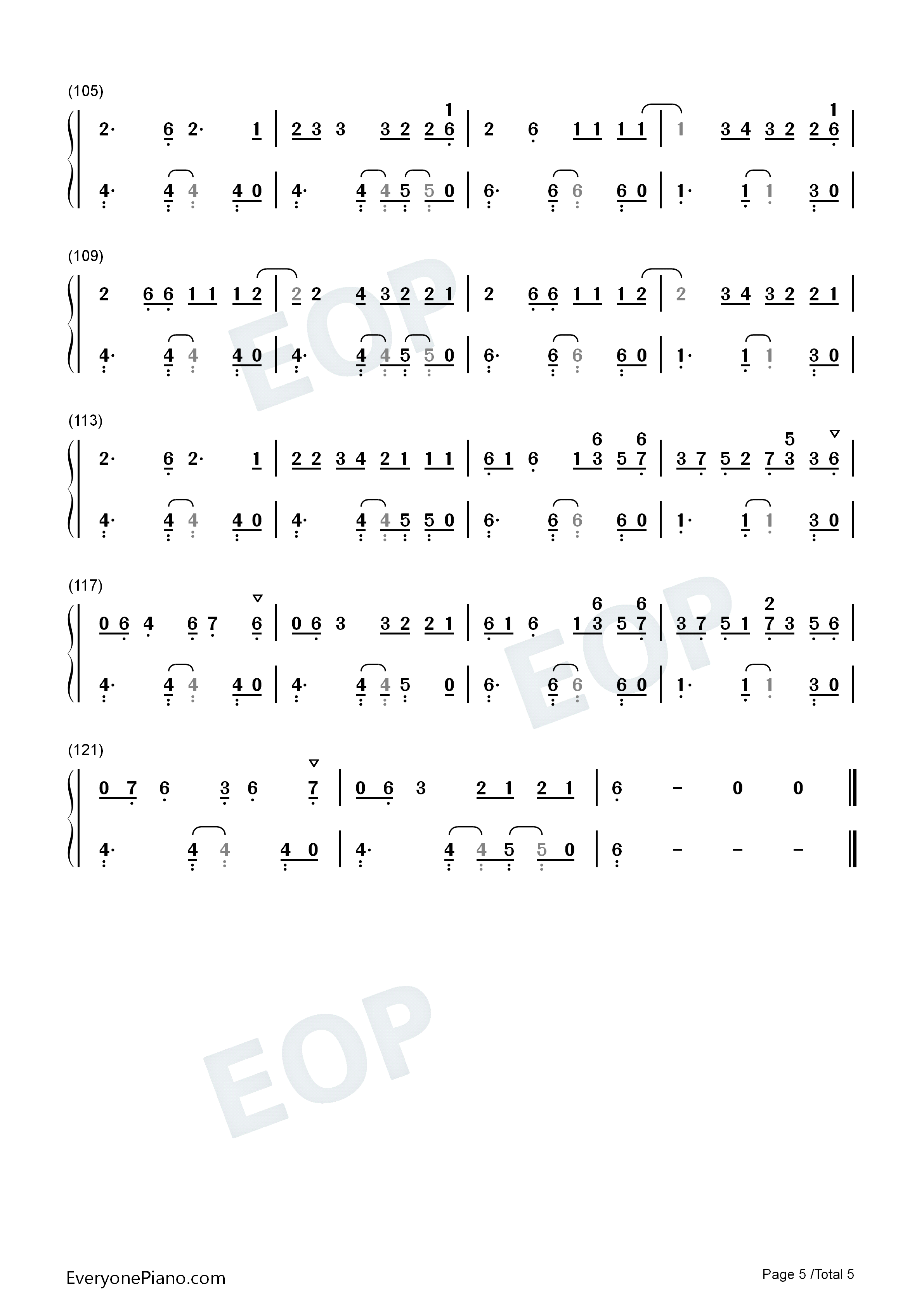 Bad_Habits钢琴简谱_Ed_Sheeran演唱