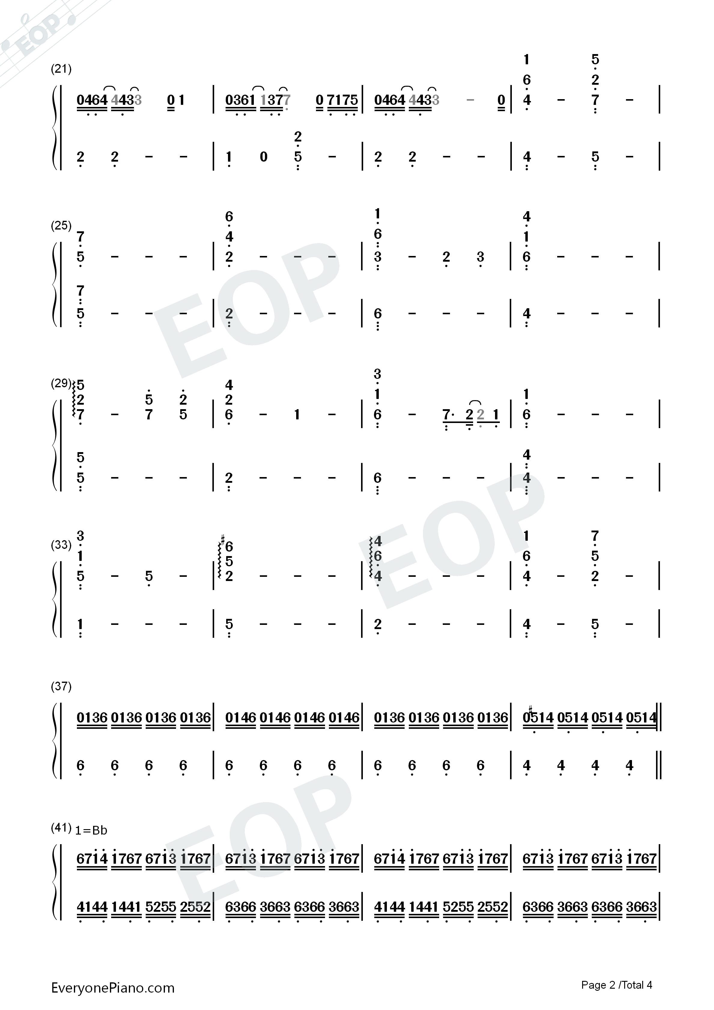 Speak_to_Me钢琴简谱_Amy_Lee演唱