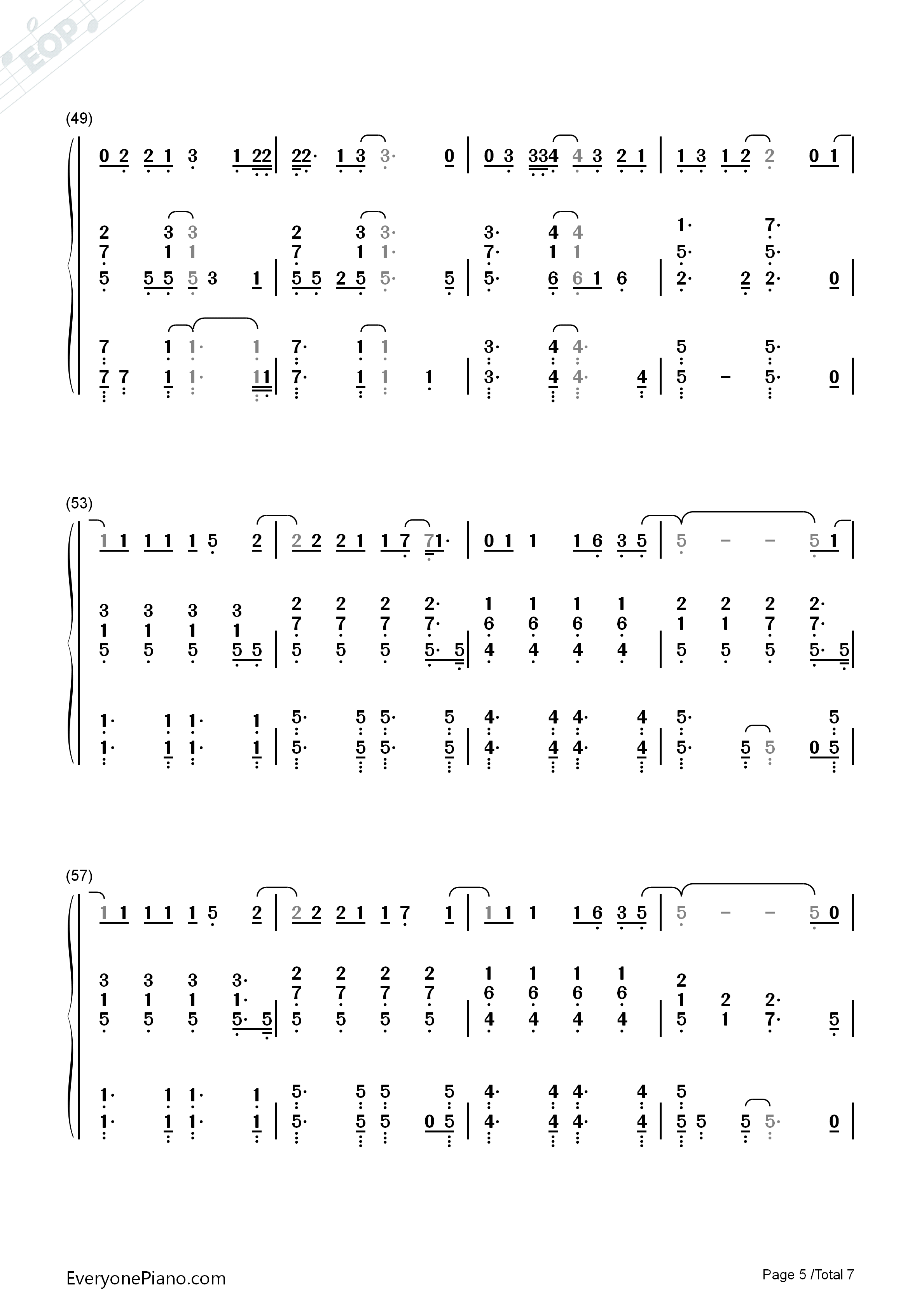 25_Minutes钢琴简谱_Michael_Learns_To_Rock演唱