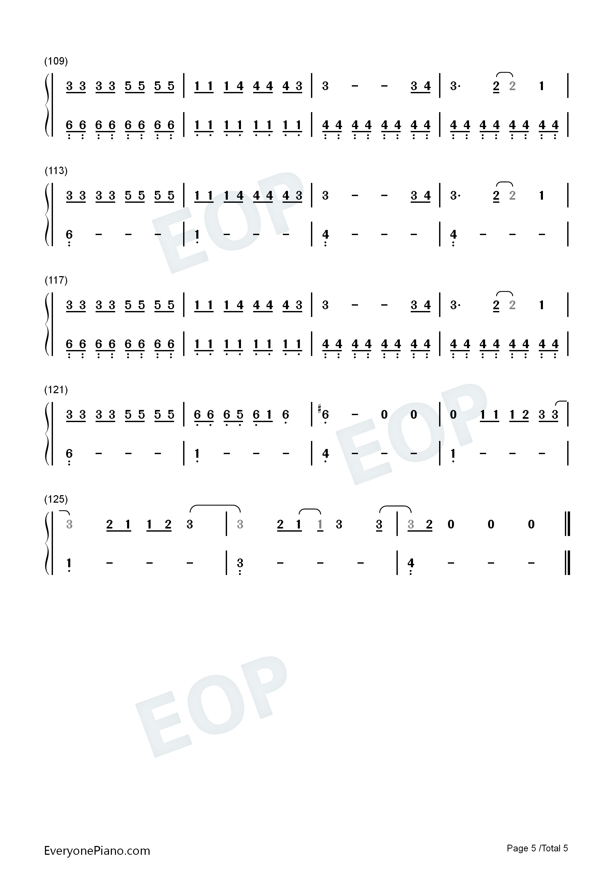 Use_Somebody钢琴简谱_Kings_of_Leon演唱