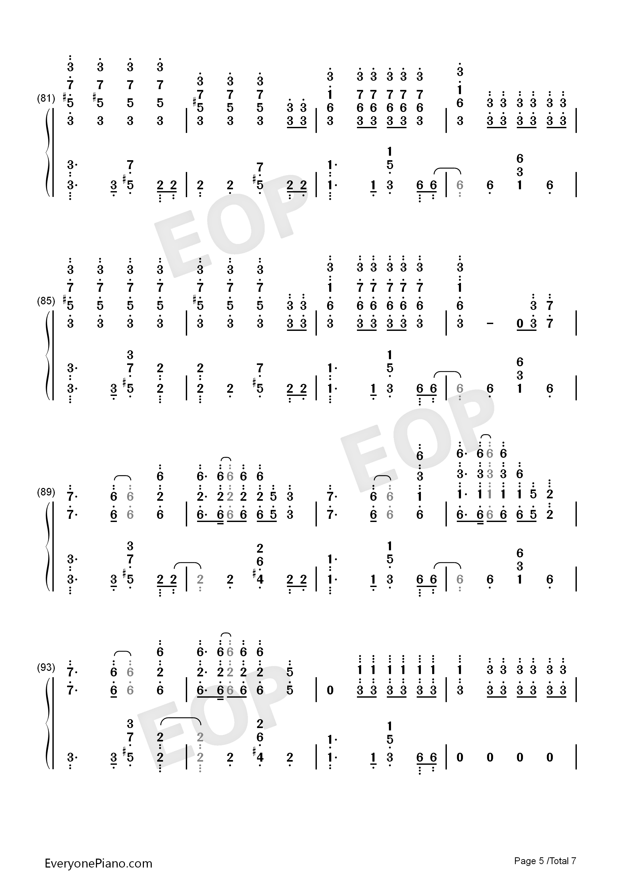 POP_STARS钢琴简谱_KDA演唱