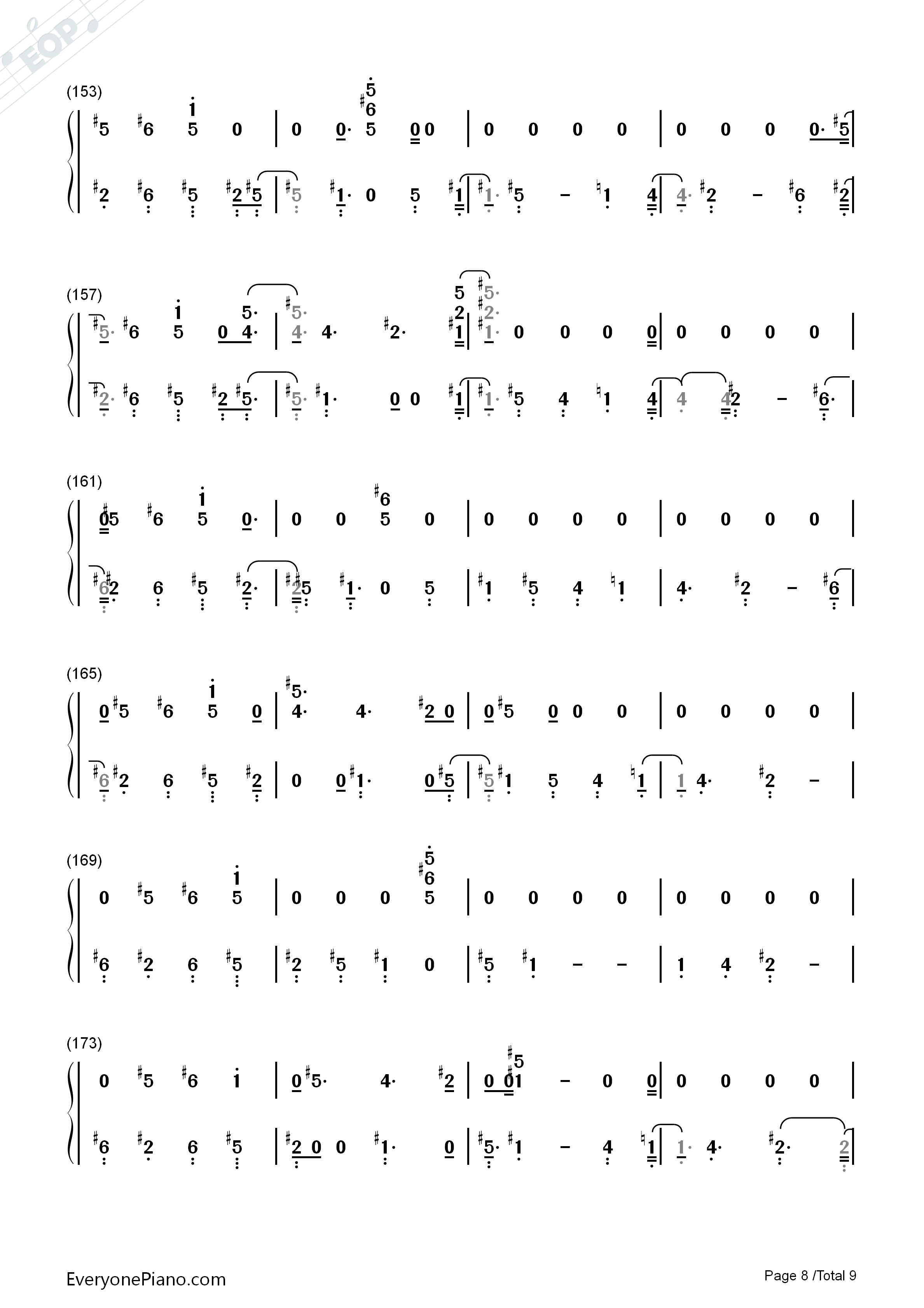 Can_You_See钢琴简谱_Fifth_Harmony演唱