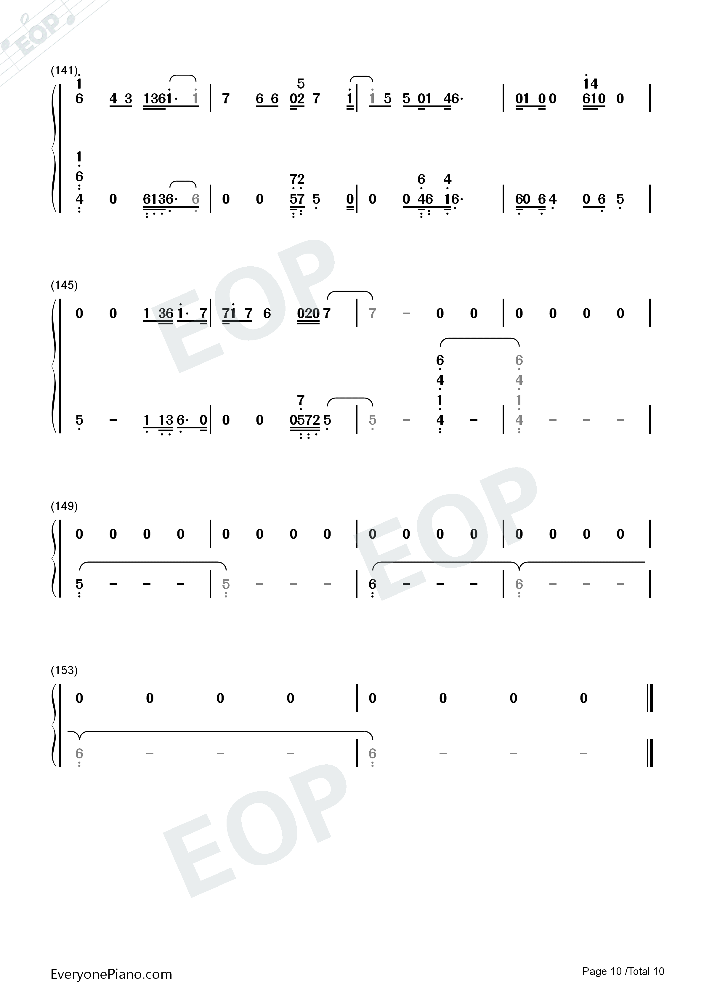 Bishops_Knife_Trick钢琴简谱_Fall_Out_Boy演唱