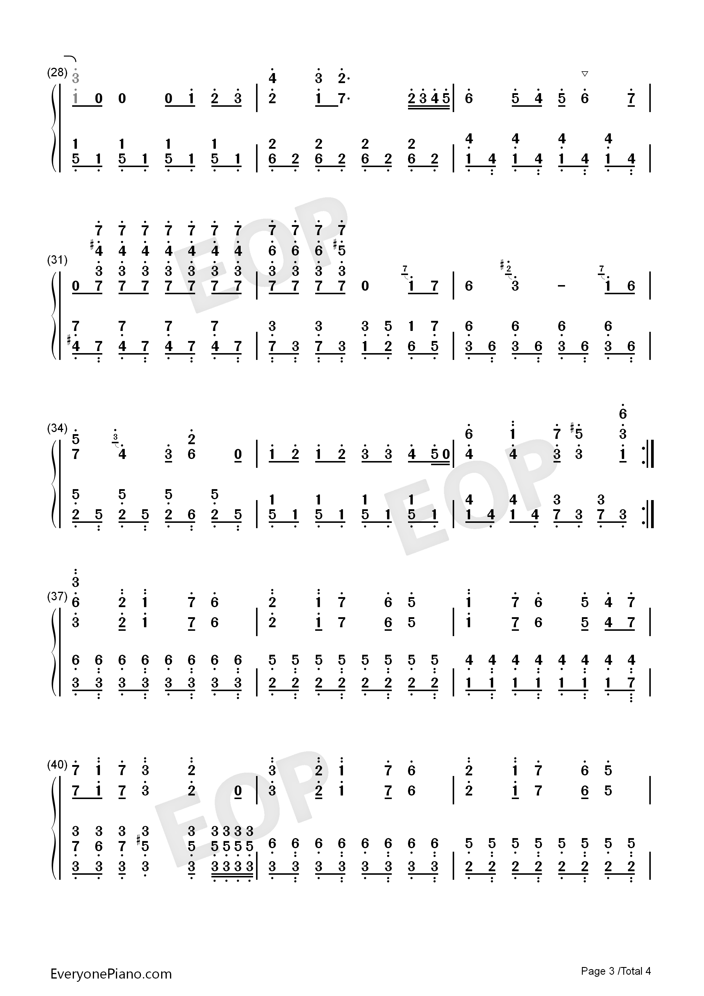 引爆摩天楼插曲钢琴简谱_未知演唱